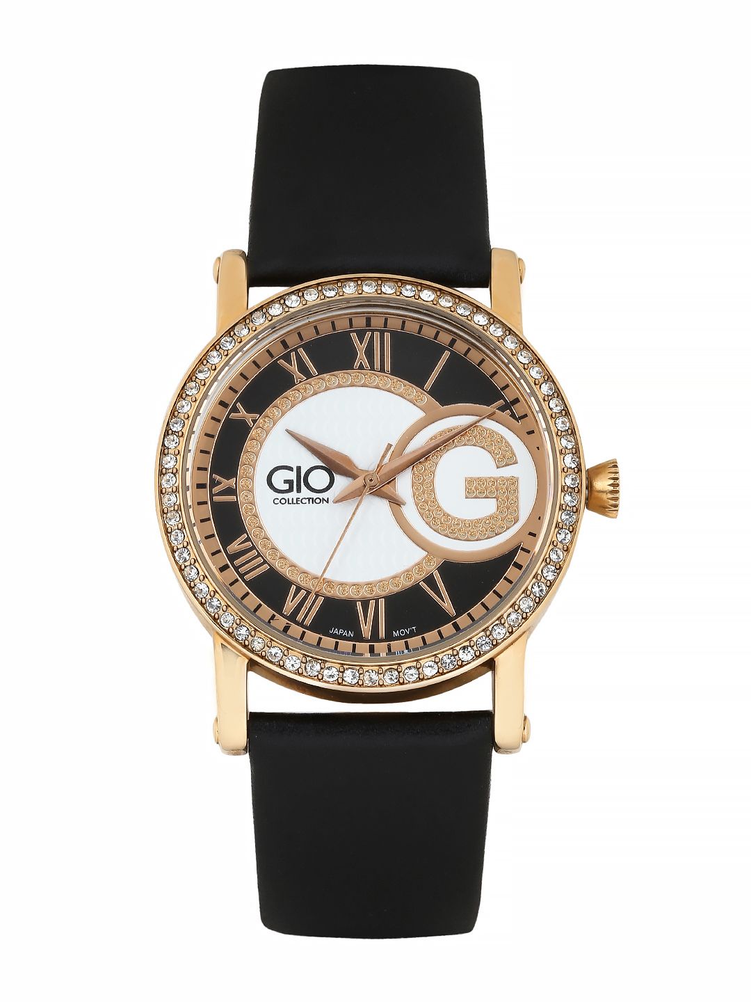 GIO COLLECTION Women Black & White Dial Watch G0037-04-image-13