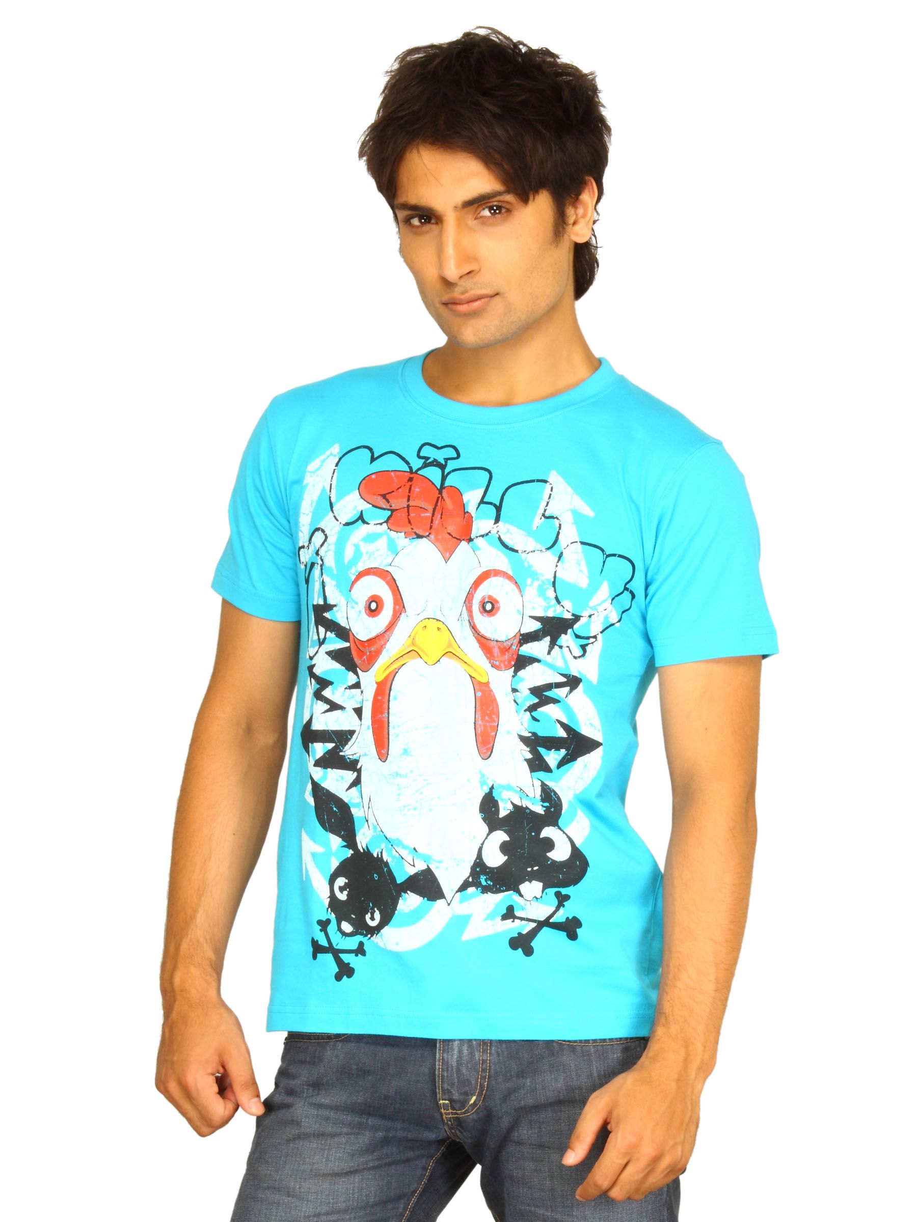 Guerrilla Men's Kill You Blue T-shirt