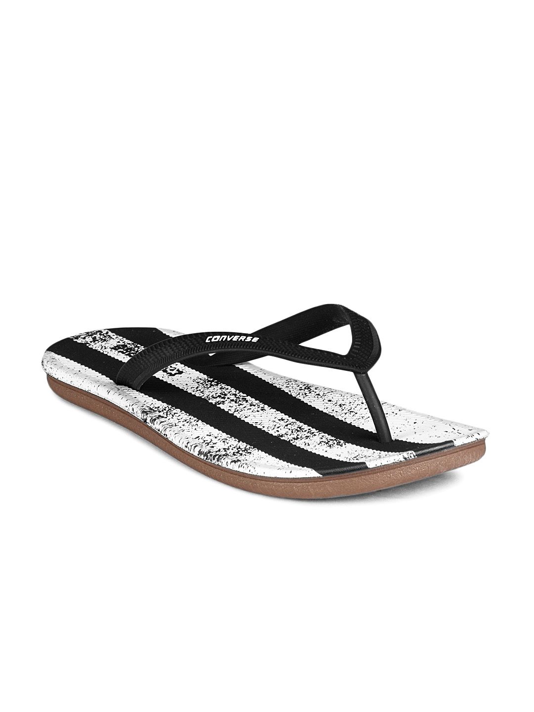 Converse Unisex Black Flip Flops