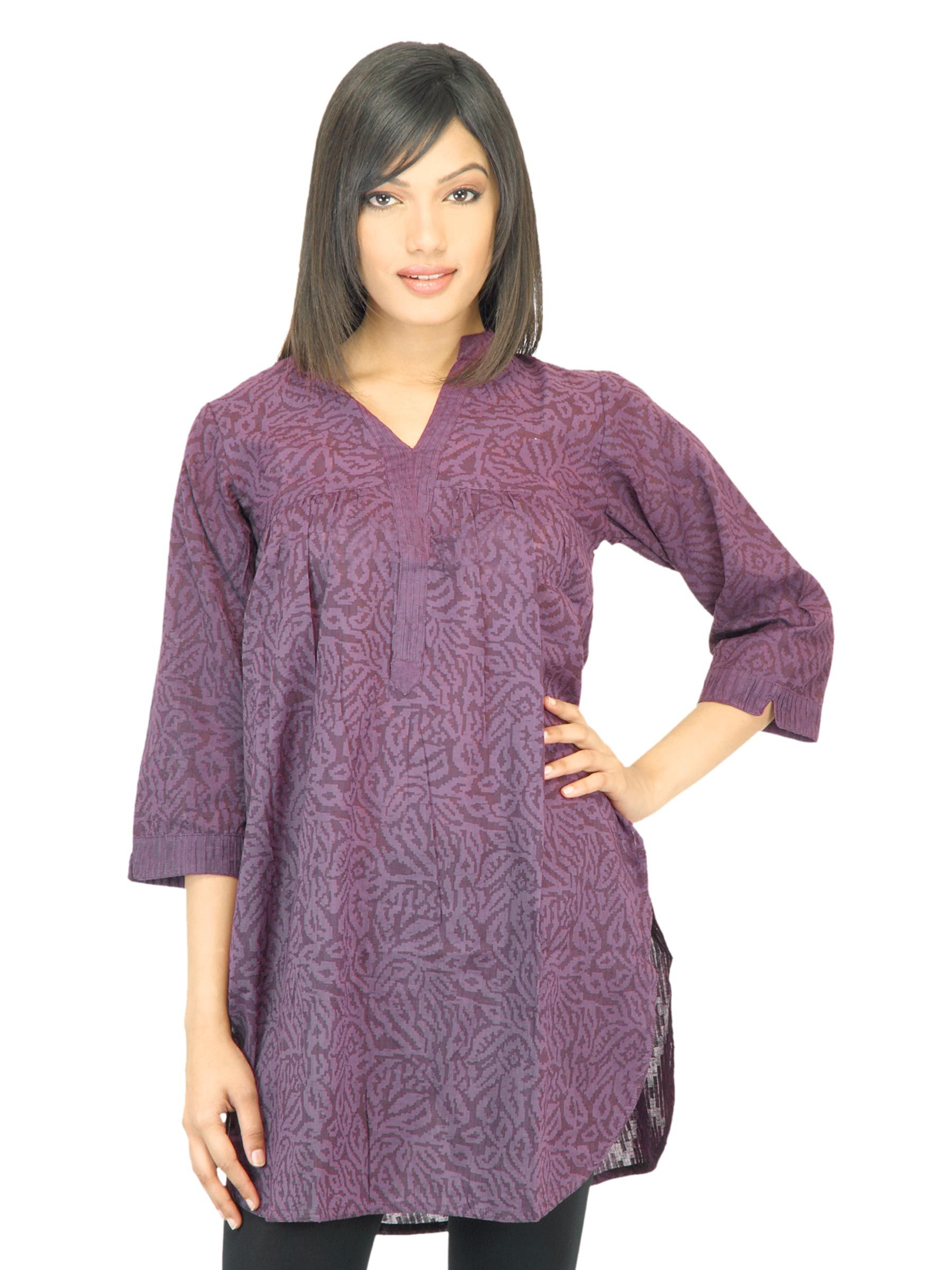 Aneri Women Niti Purple Kurta