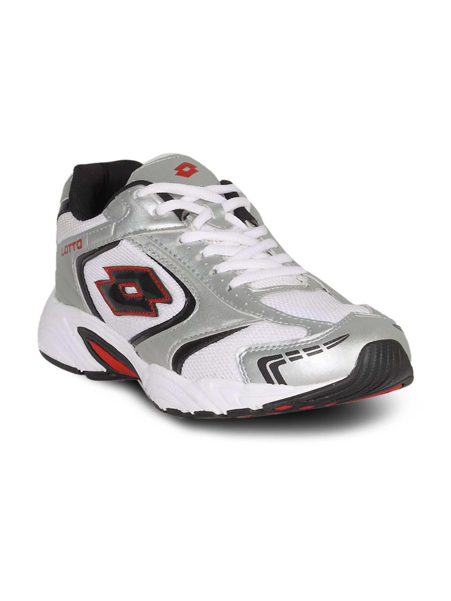 Lotto Men's Melbourne White-Red Shoe