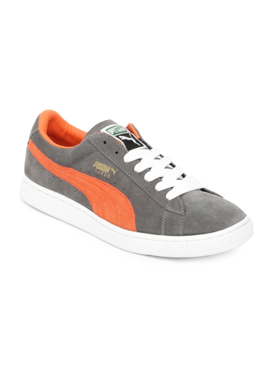 Puma Unisex Grey Suede Archive Eco Shoes