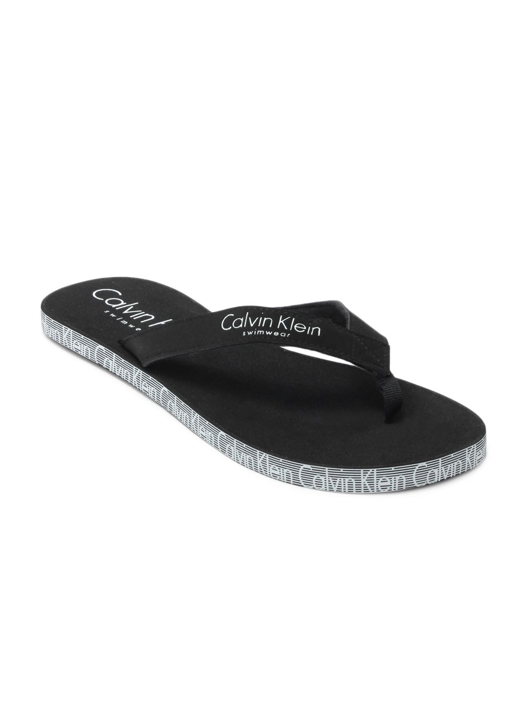 Calvin Klein Men Black Flip Flops