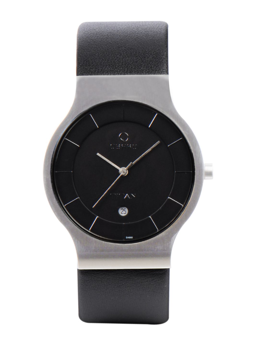 Titan Men Black Dial Watch
