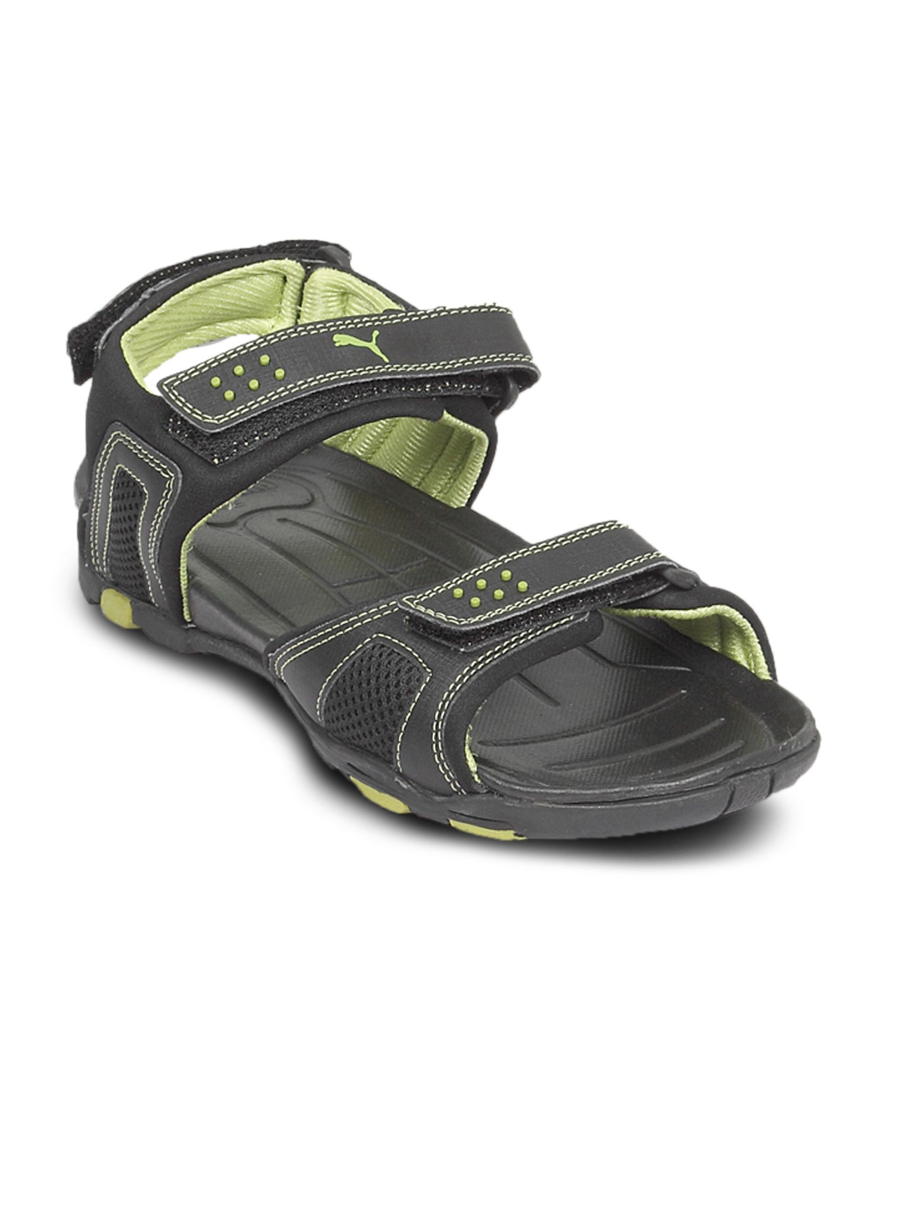 Puma Unisex Argon Black Green Floater