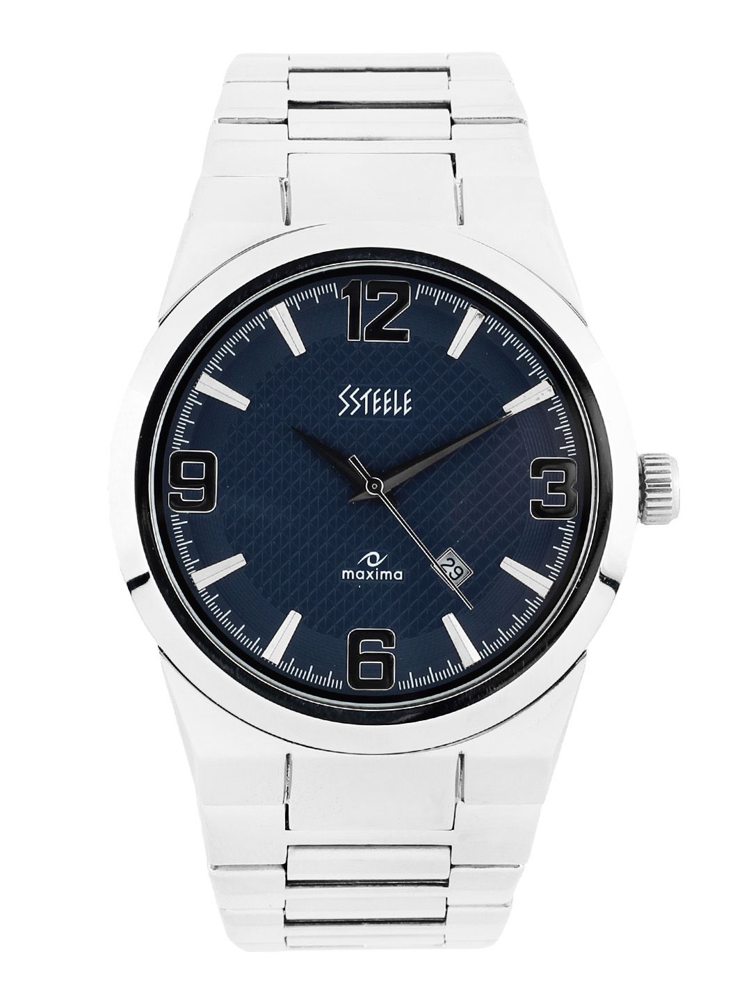 Maxima Men Blue Dial Watch