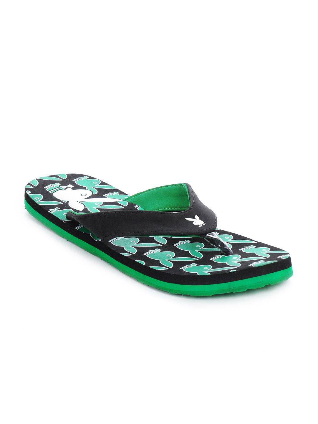Playboy Men Black Casual Flip Flops