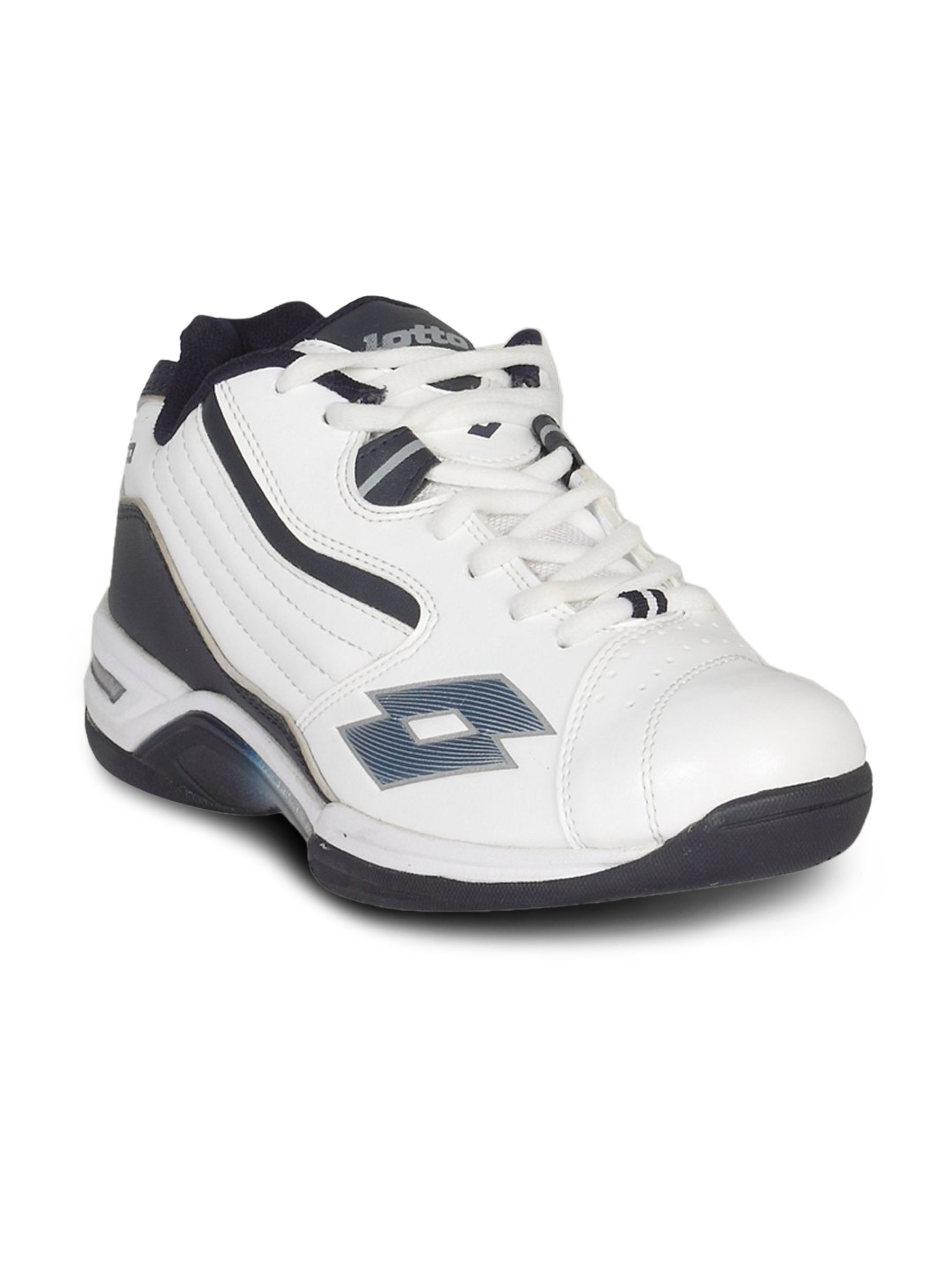 Lotto Men's Court-White-Blue Shoe