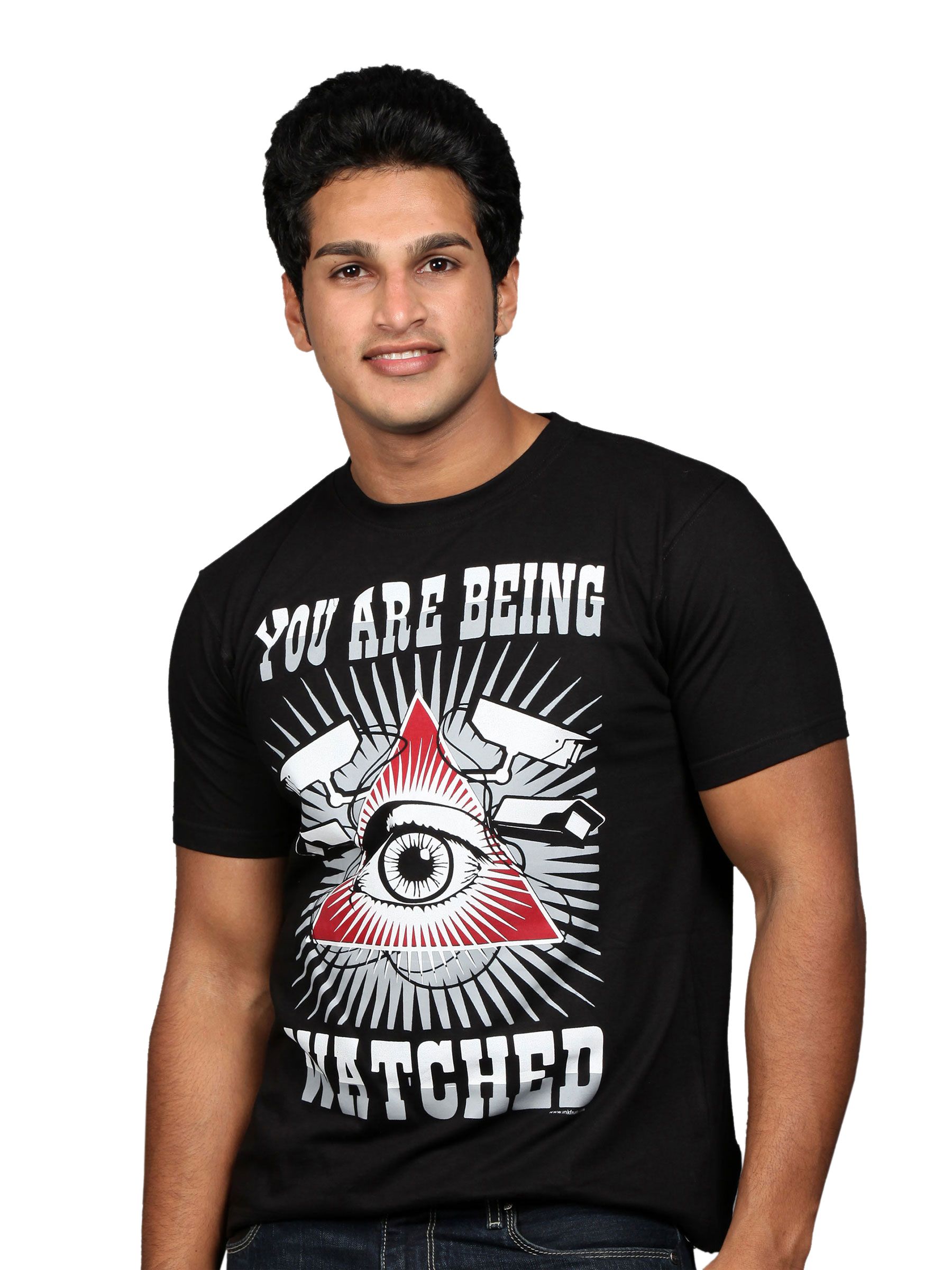 Inkfruit Men's You Are Being Black T-shirt