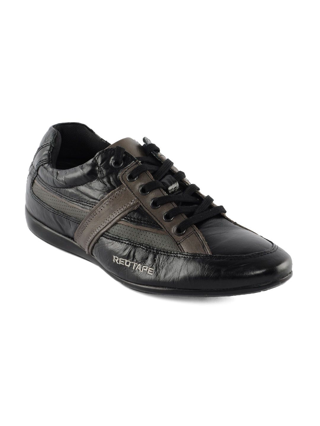 Red Tape Men Black Casual Shoes