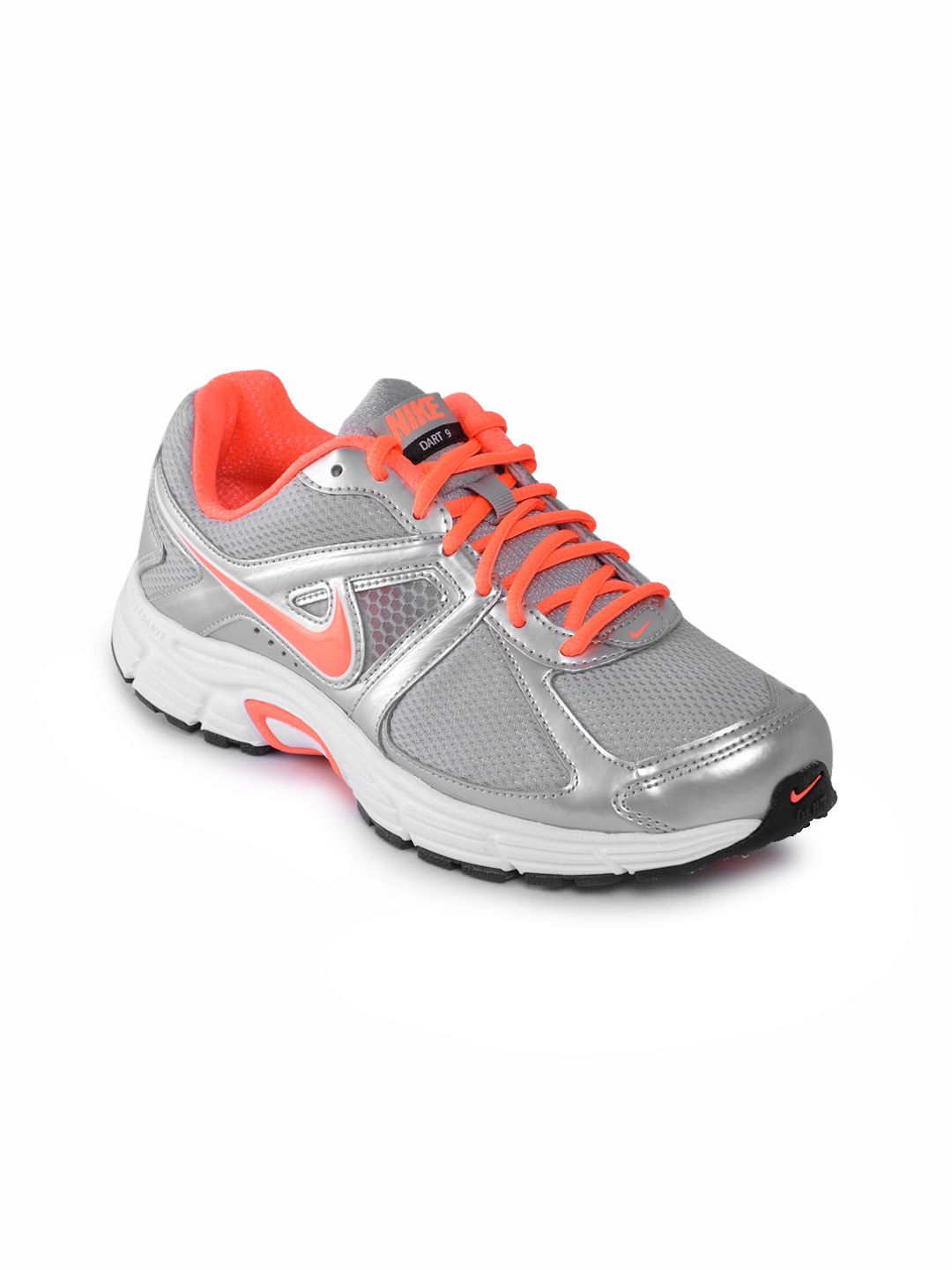 Nike Women Dart 9 MSL Silver Sports Shoes