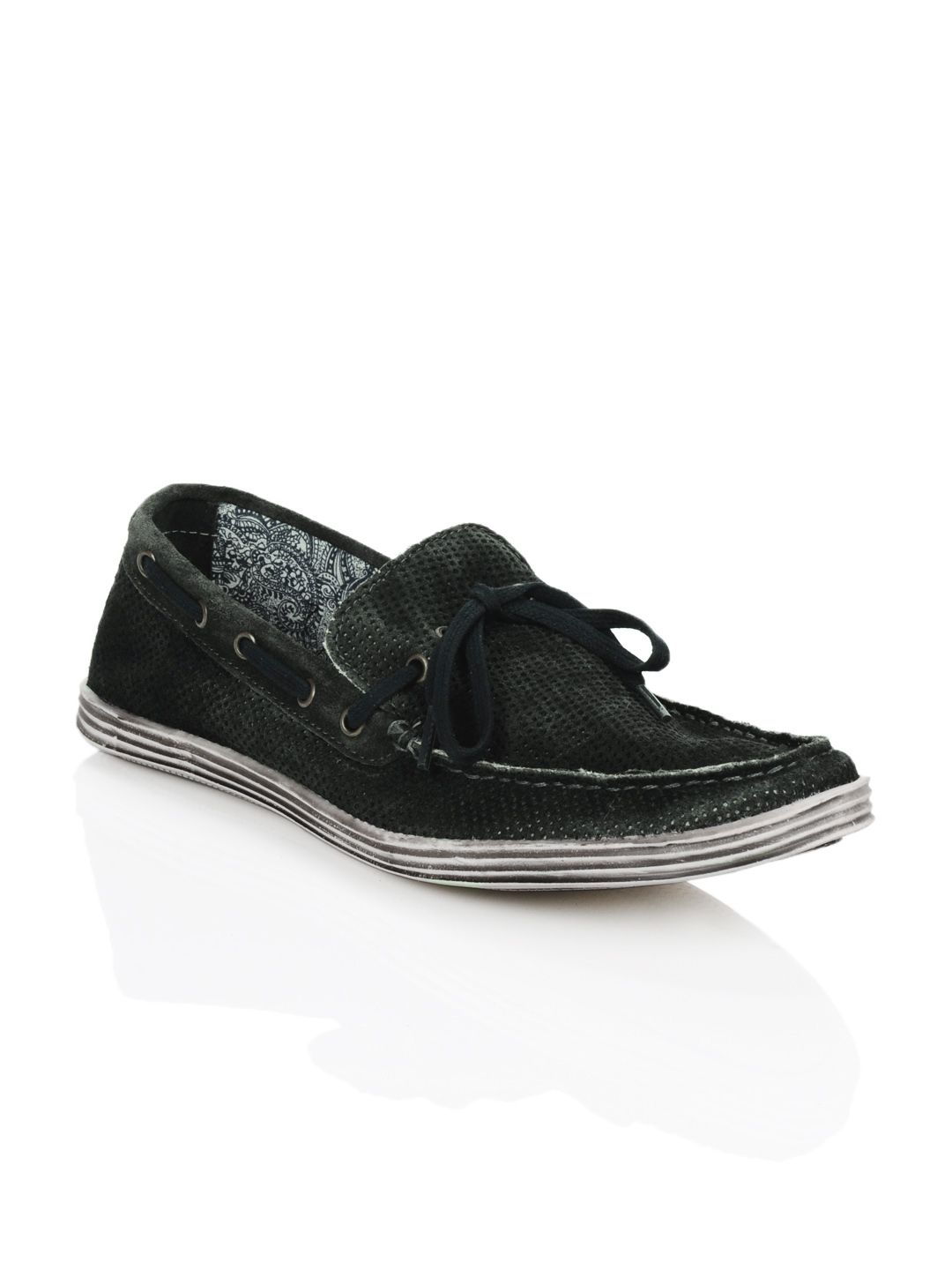 Franco Leone Men Grey Shoes