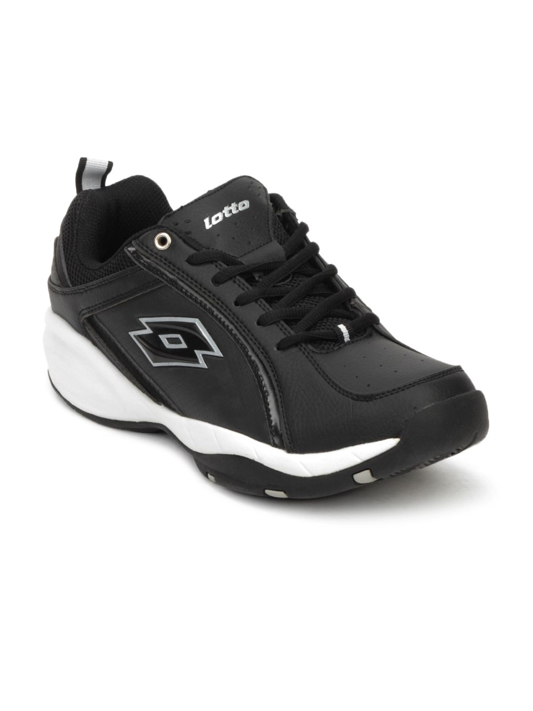 Lotto Men Black Sports Shoes