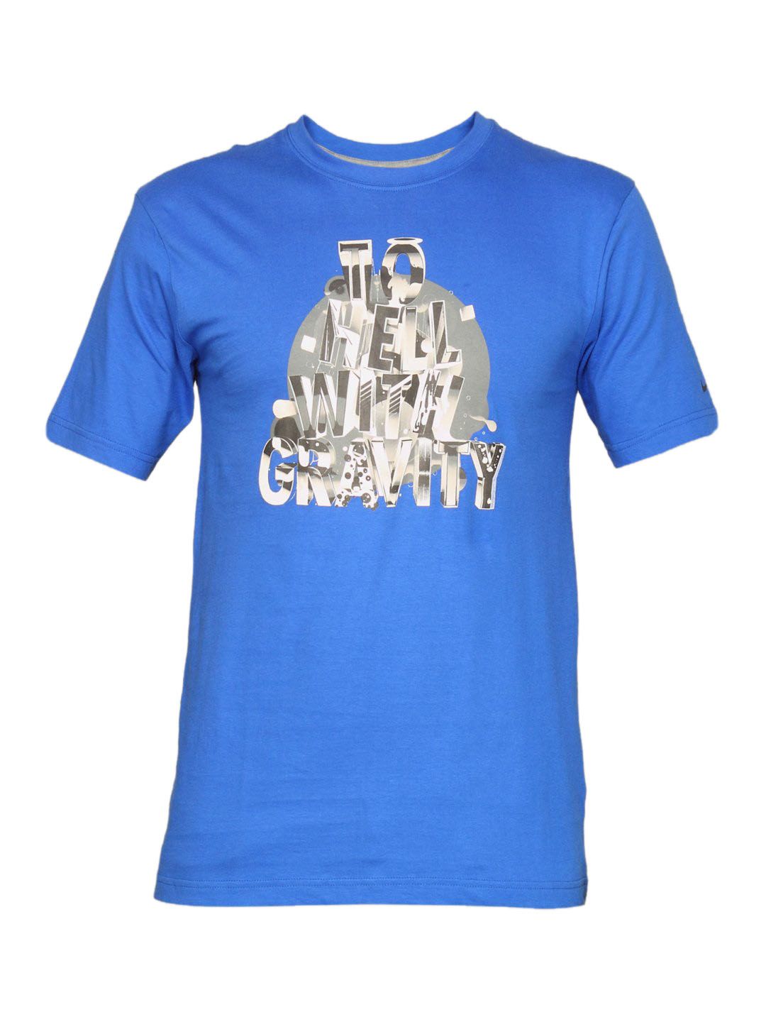 Nike Men's Casual Blue T-shirt
