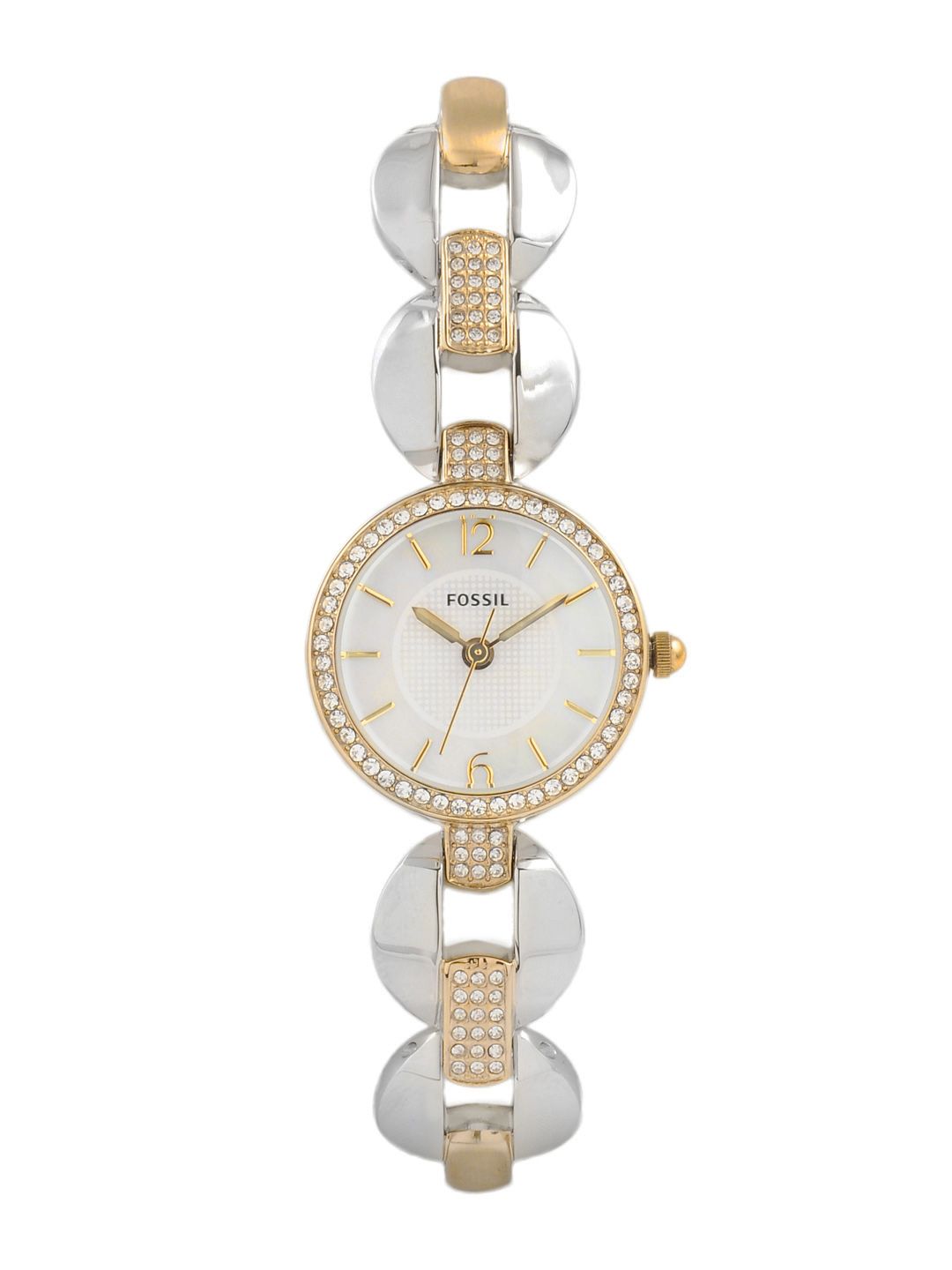 FOSSIL Women White Dial Watch ES3018