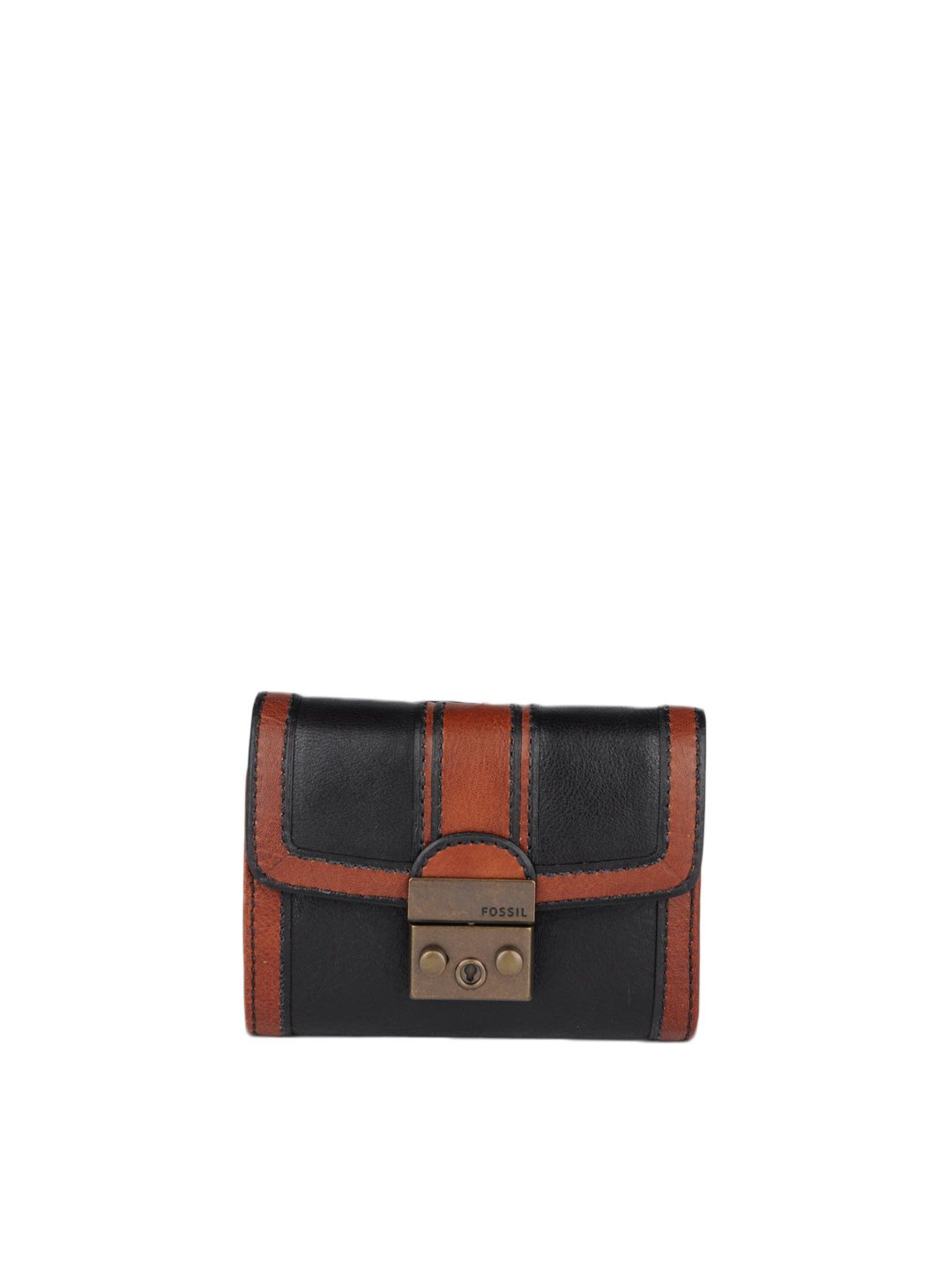 Fossil Women Black Wallet