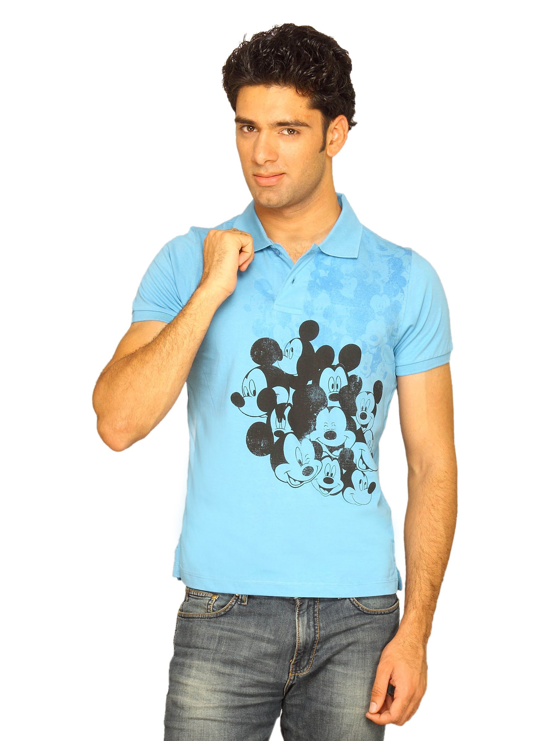 Mickey Men's Joy Polo Heritage Grey T-shirt