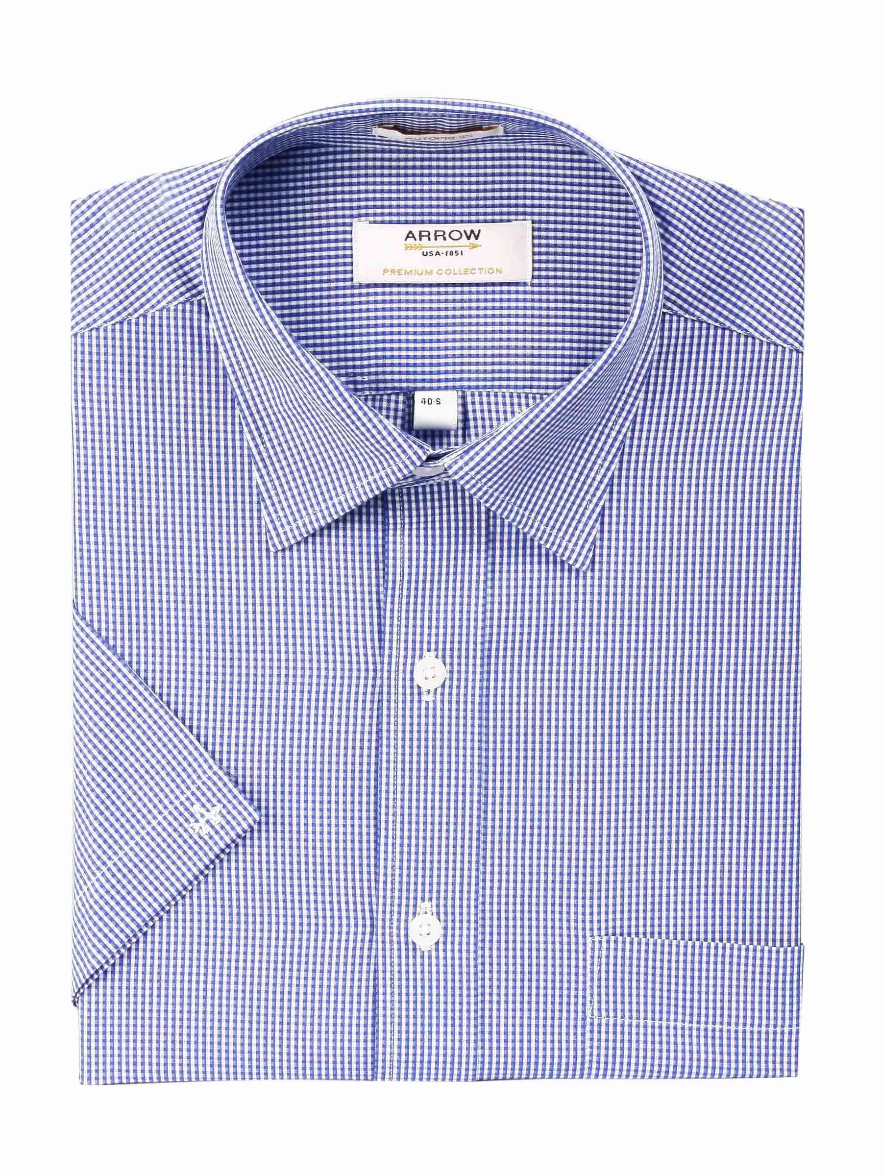 Arrow Men Check Blue Shirts