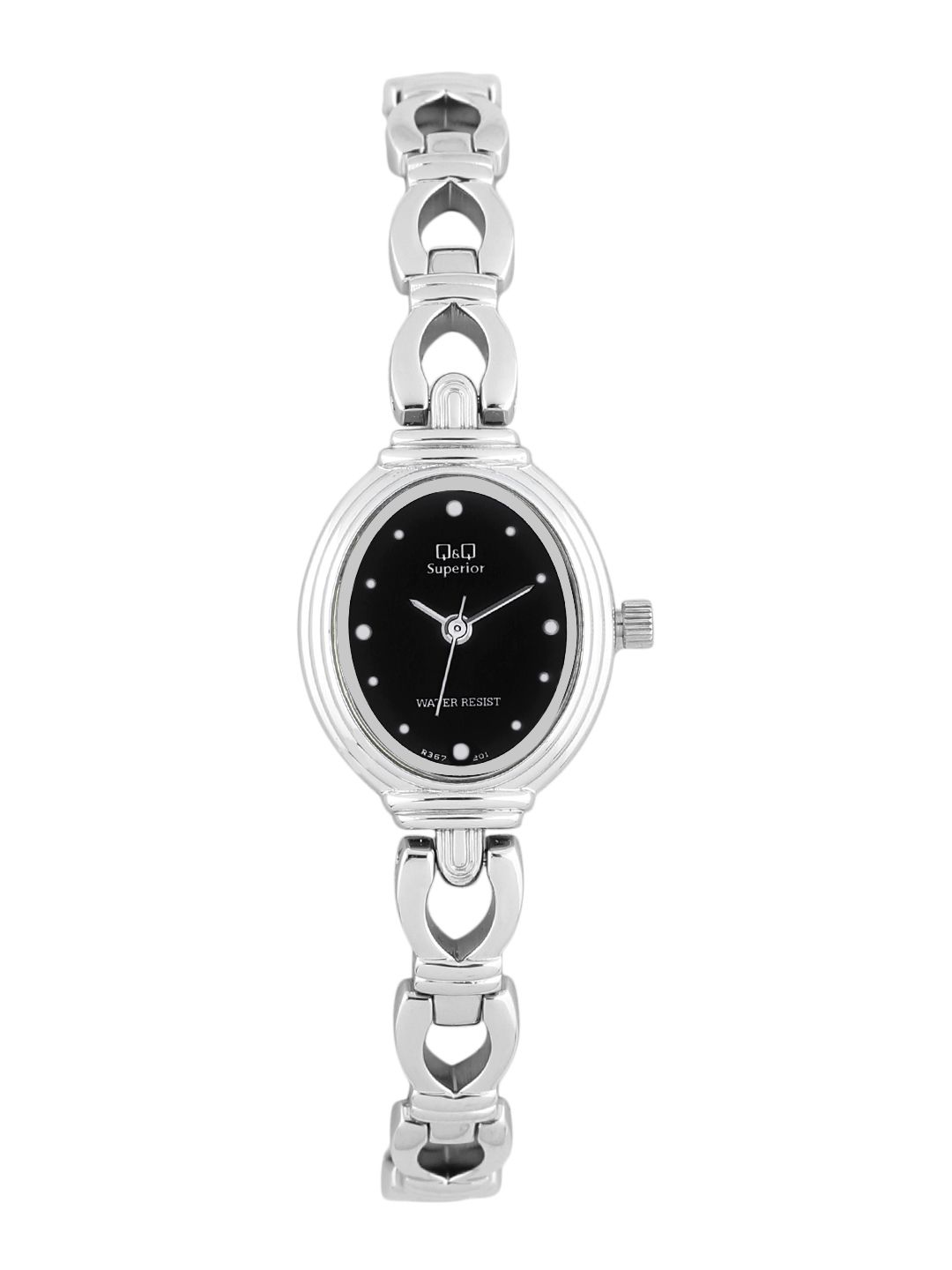 Q&Q Women Black Dial Analog Watch