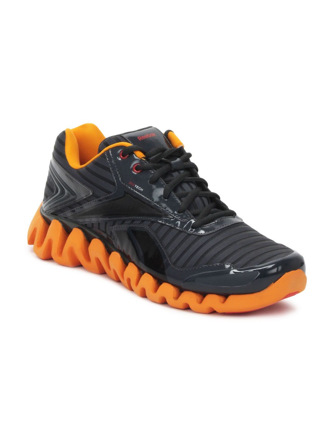 Reebok Men Charcoal Zigactivate Sports Shoes