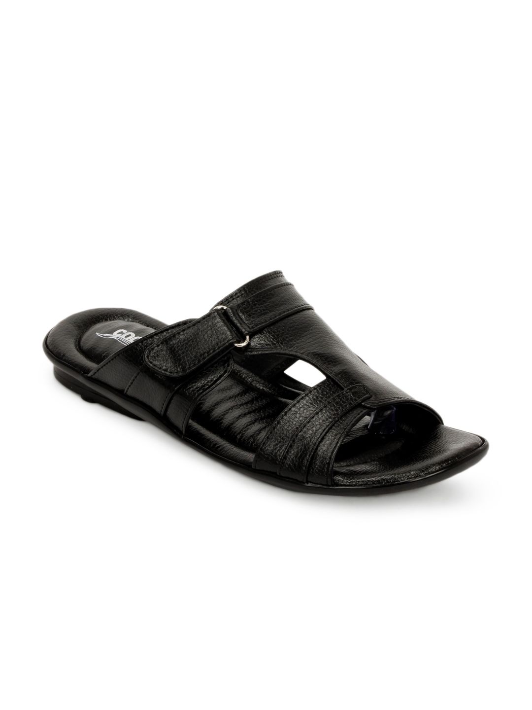 Coolers Men Black Sandals