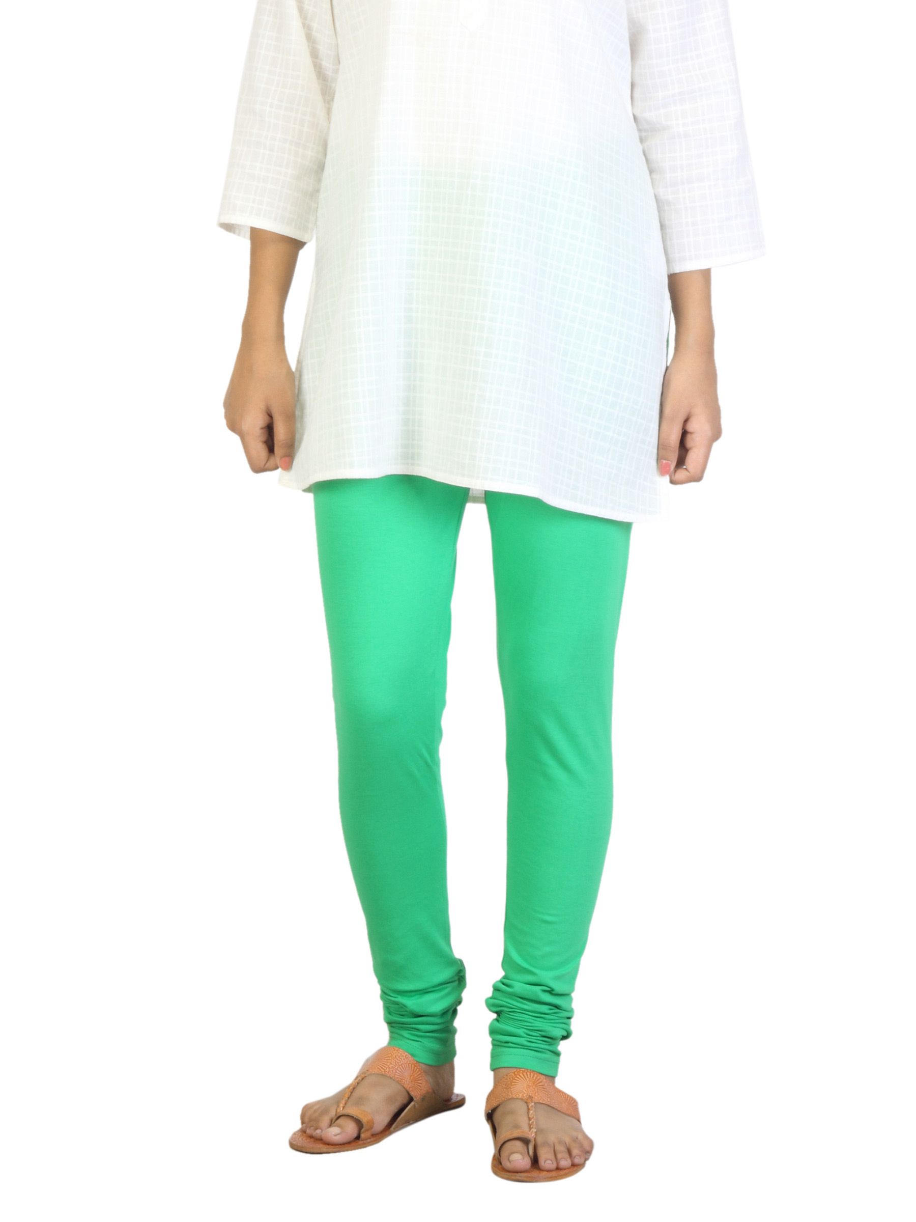 BIBA OUTLET Women Green Leggings