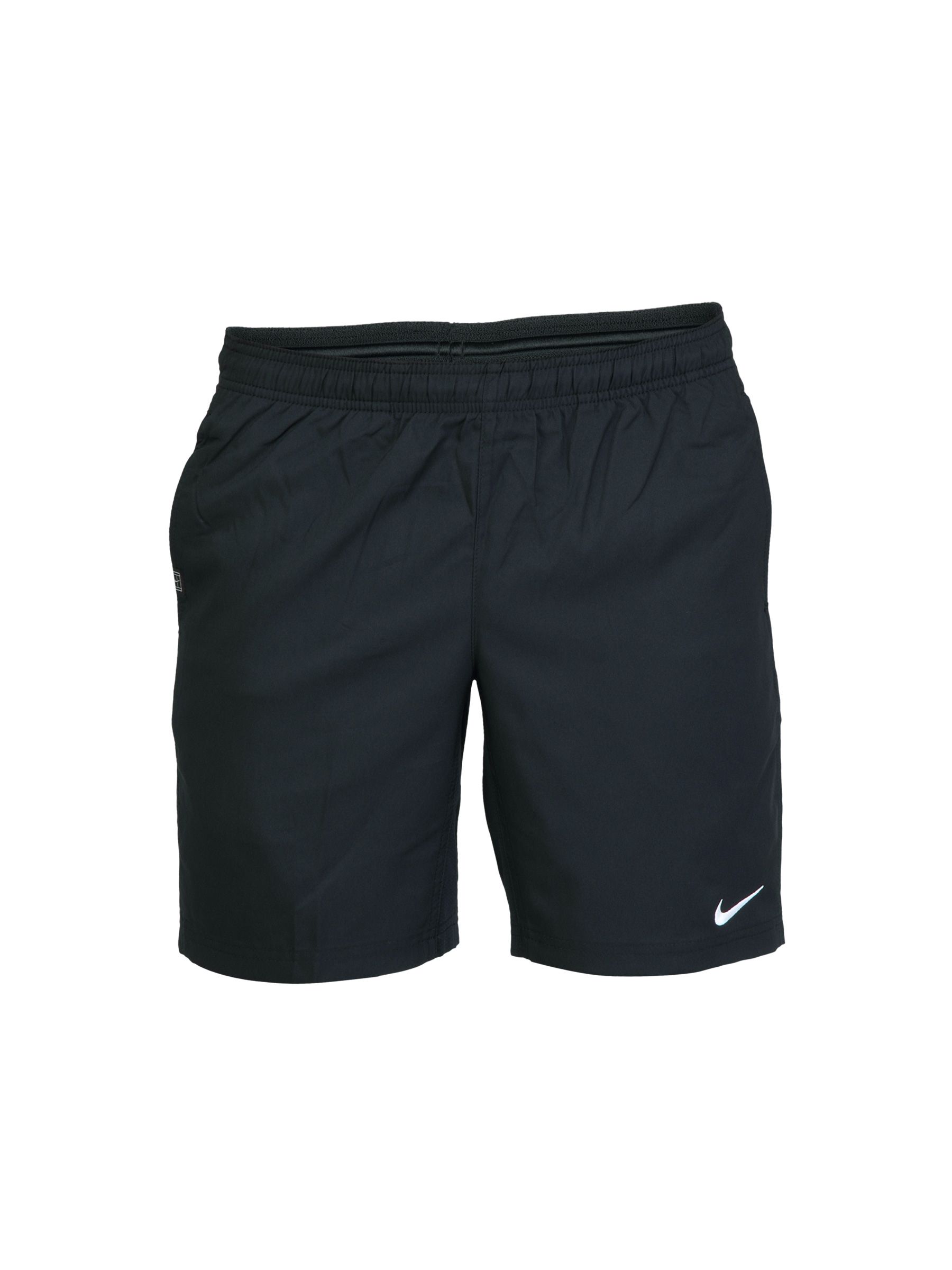 Nike Men Solid Black Shorts