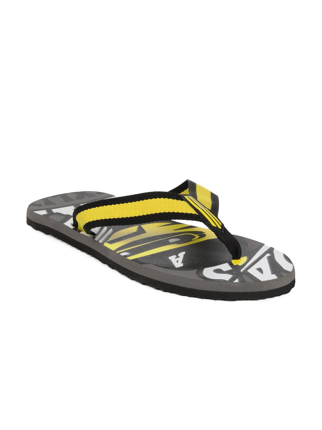 ADIDAS Men Grey Flip Flops