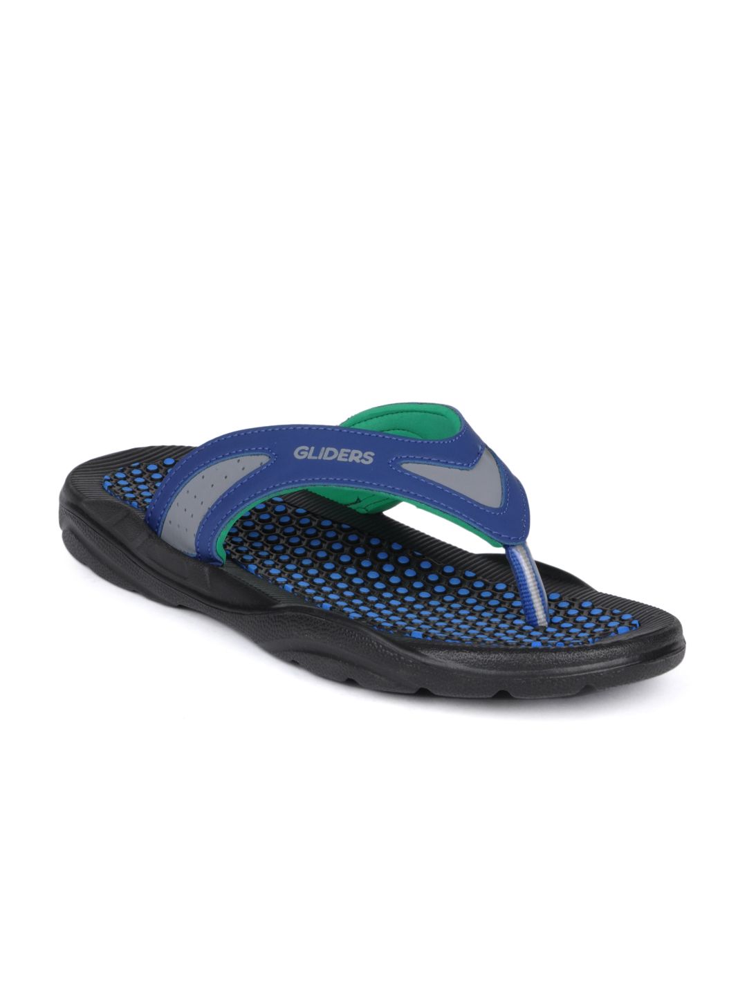Gliders Men Blue Econew Flip Flops