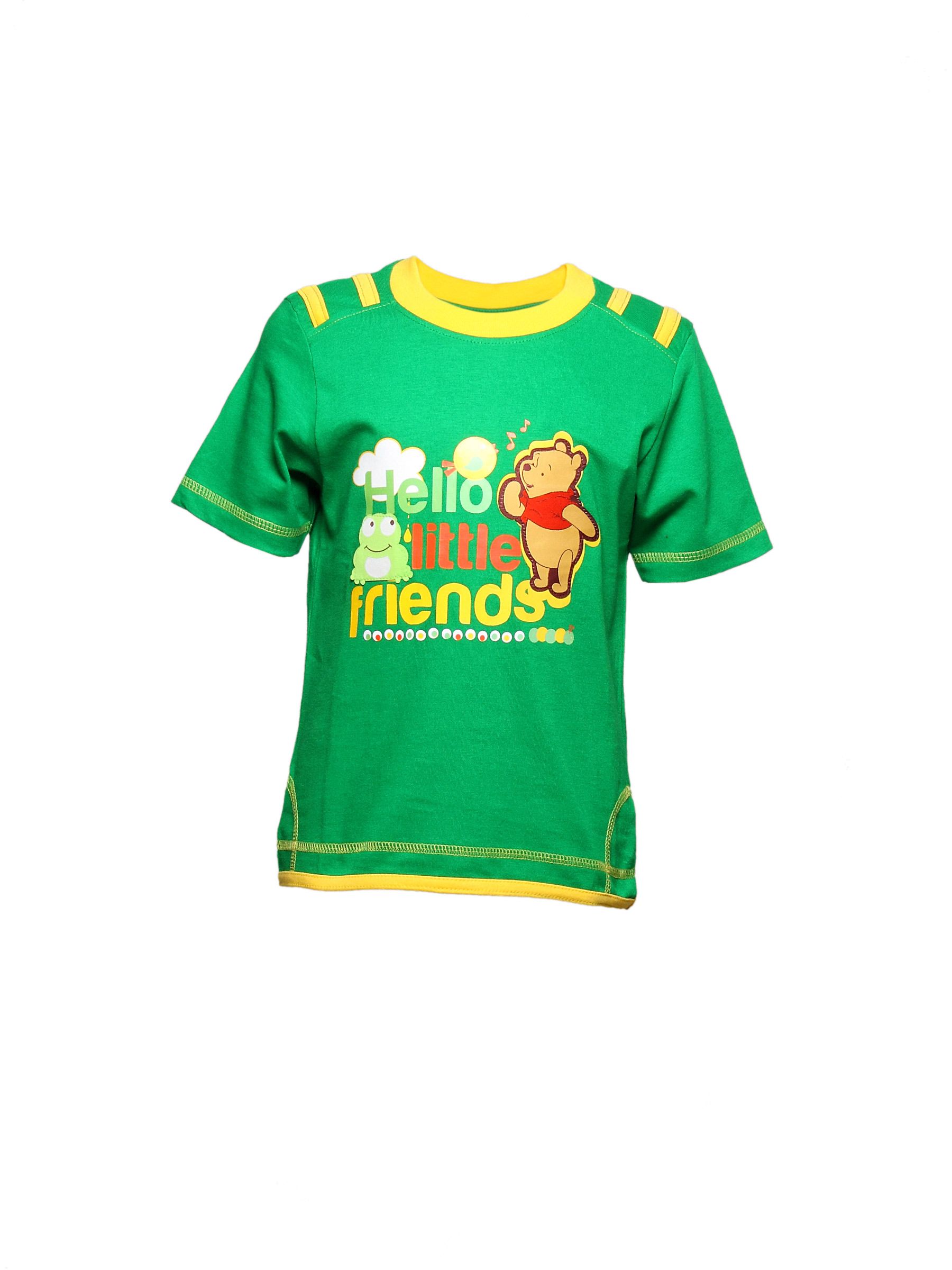 Disney Kids Boy's Green Little Friends Kidswear