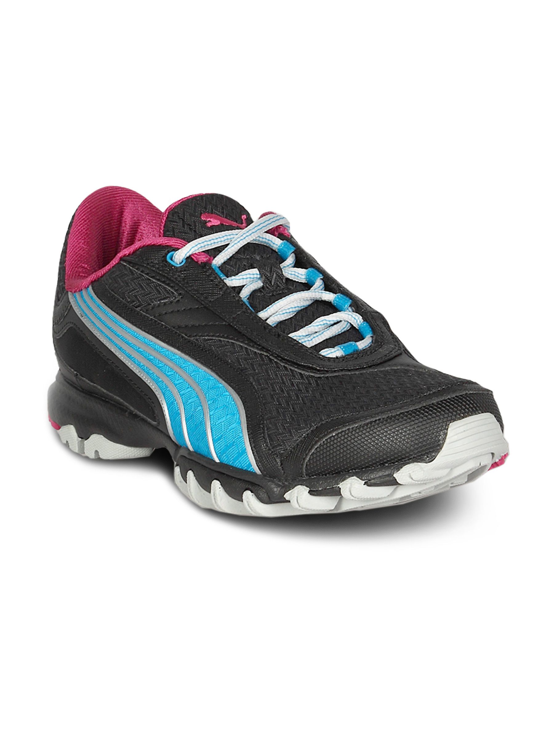 Puma Women Sienna Black Blue Shoe
