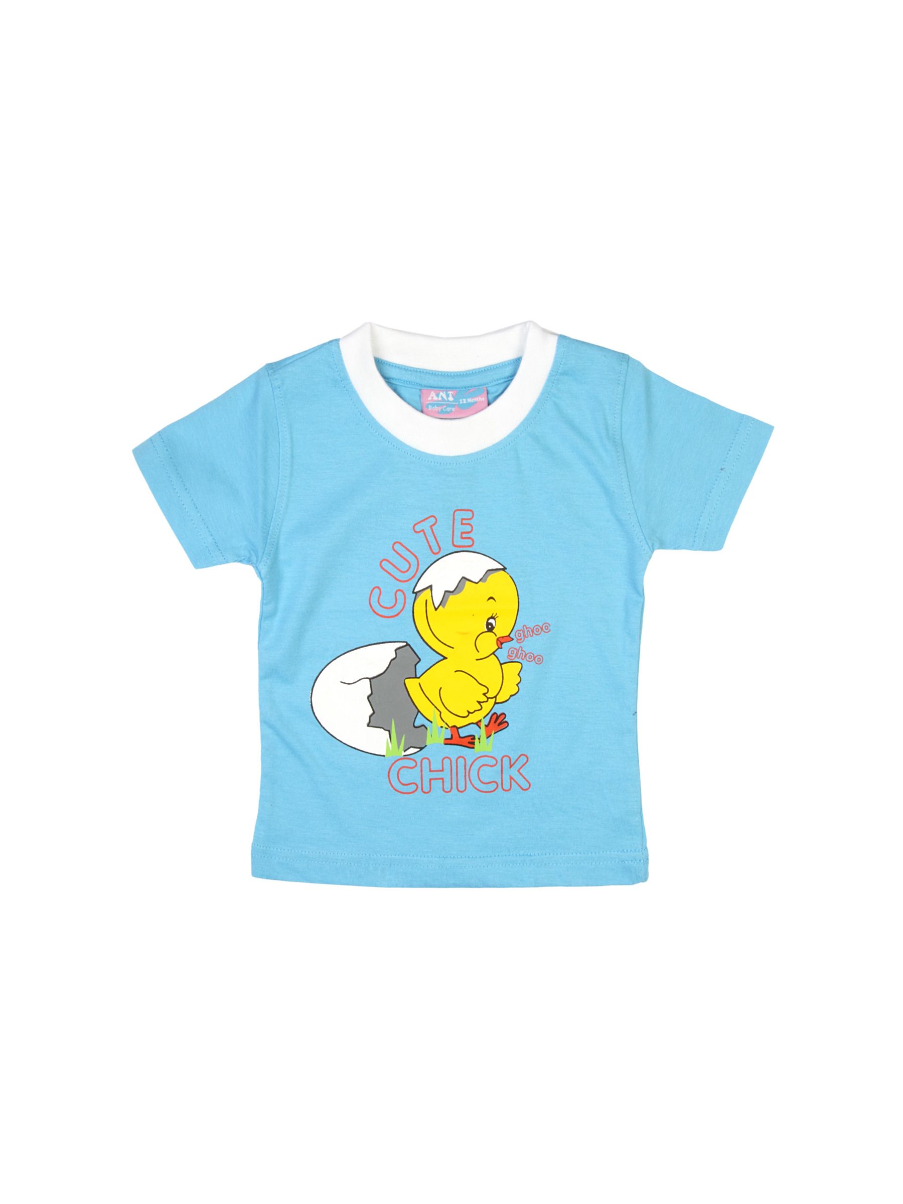Ant Unisex Cute Chick Blue Tshirts