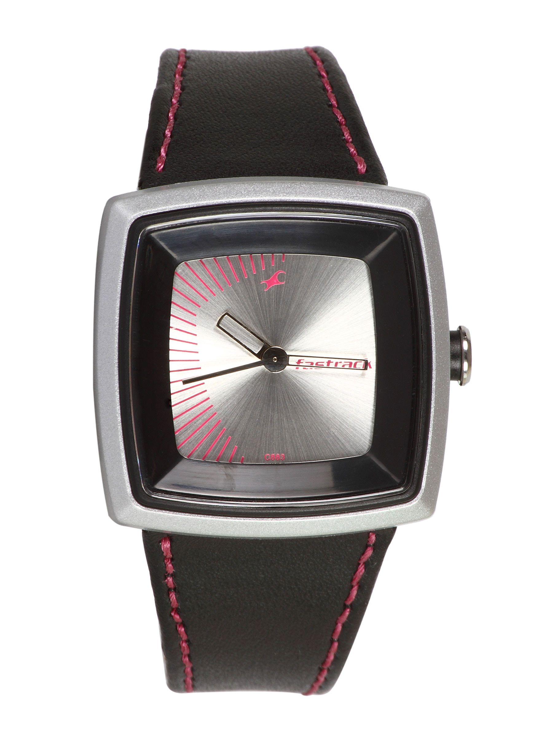 Fastrack Women Freestyle Sports Analog Steel Black Watch