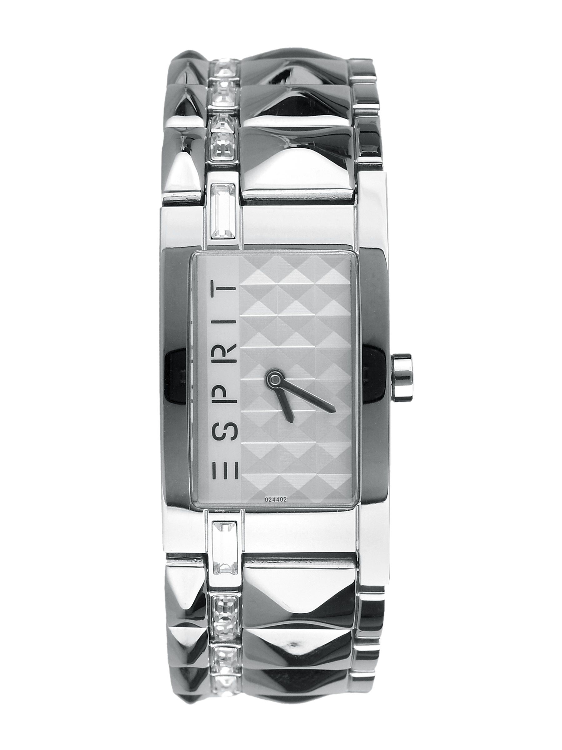 Esprit Women Silver Glam Rock Houston Steel Watches