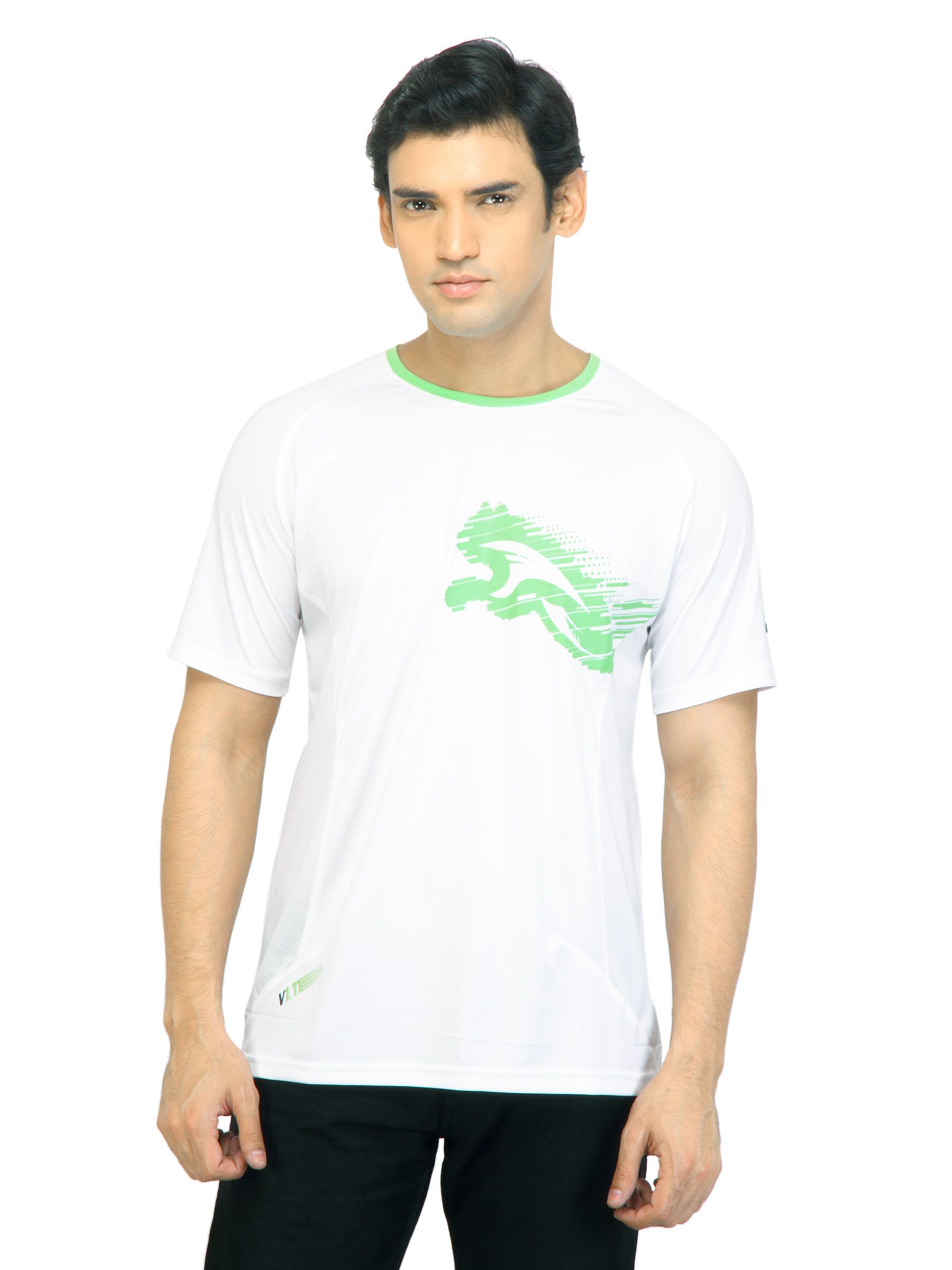 Puma Men V.11 Cat White Tshirts