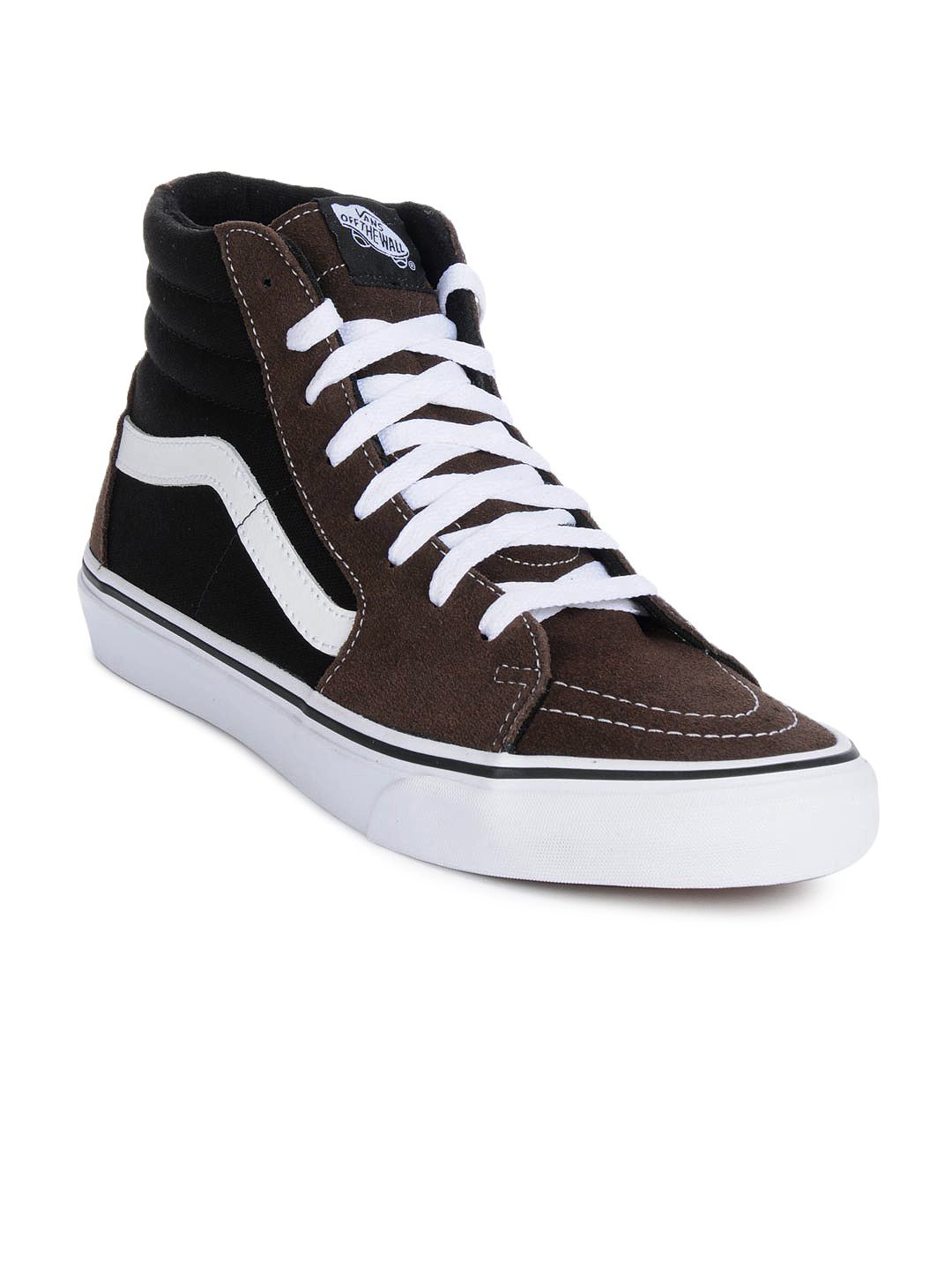 Vans Men Sk8-Hi Brown Shoes