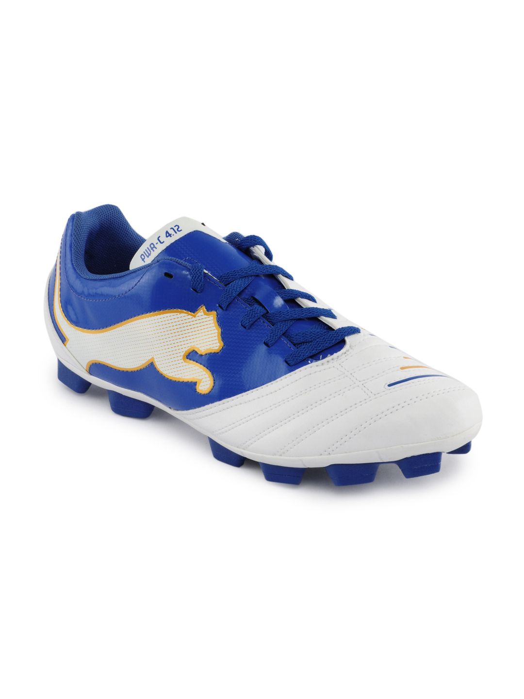 Puma Men Powercat 4.12 White Sports Shoes