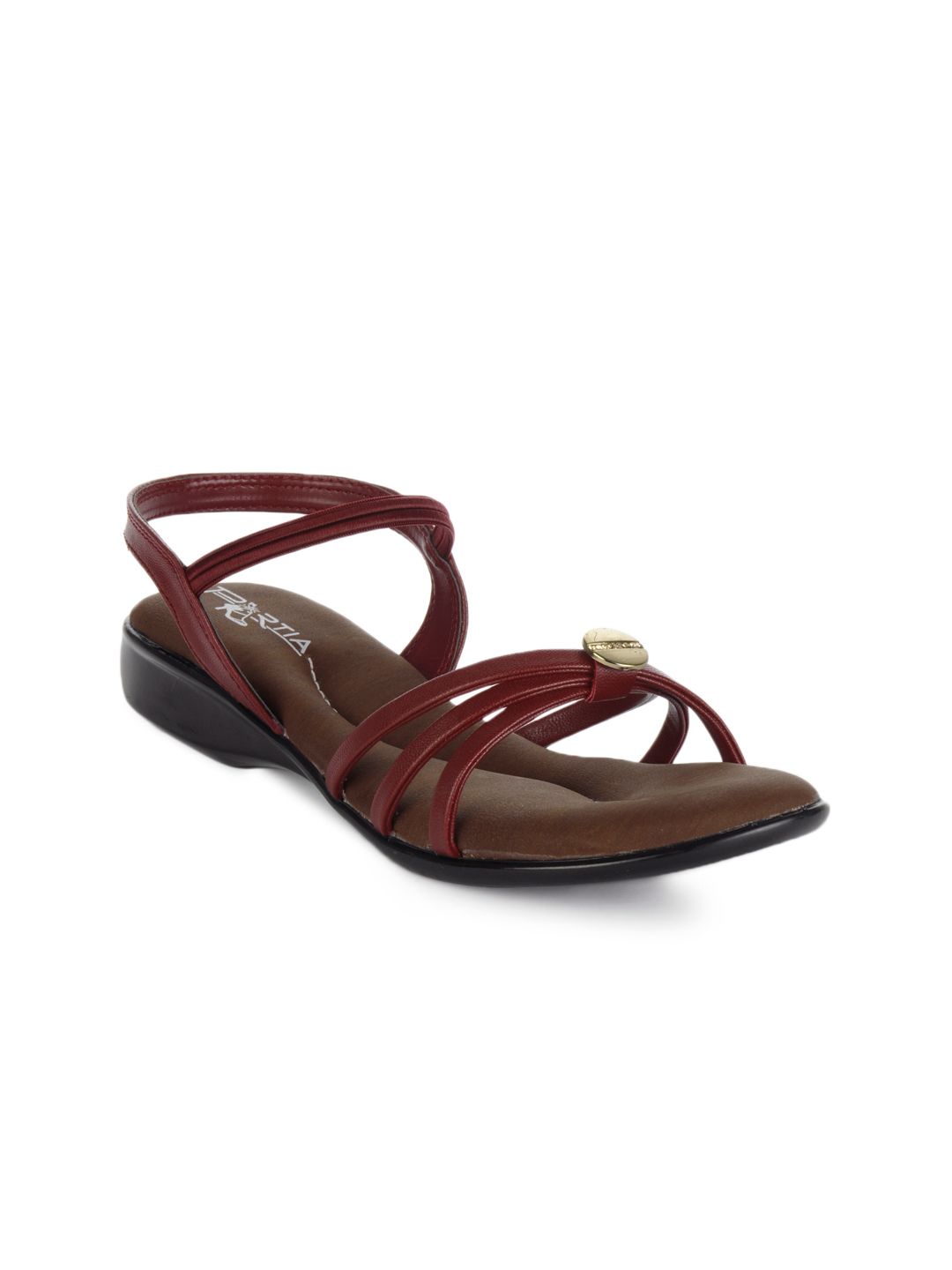 Portia Women Maroon Sandals