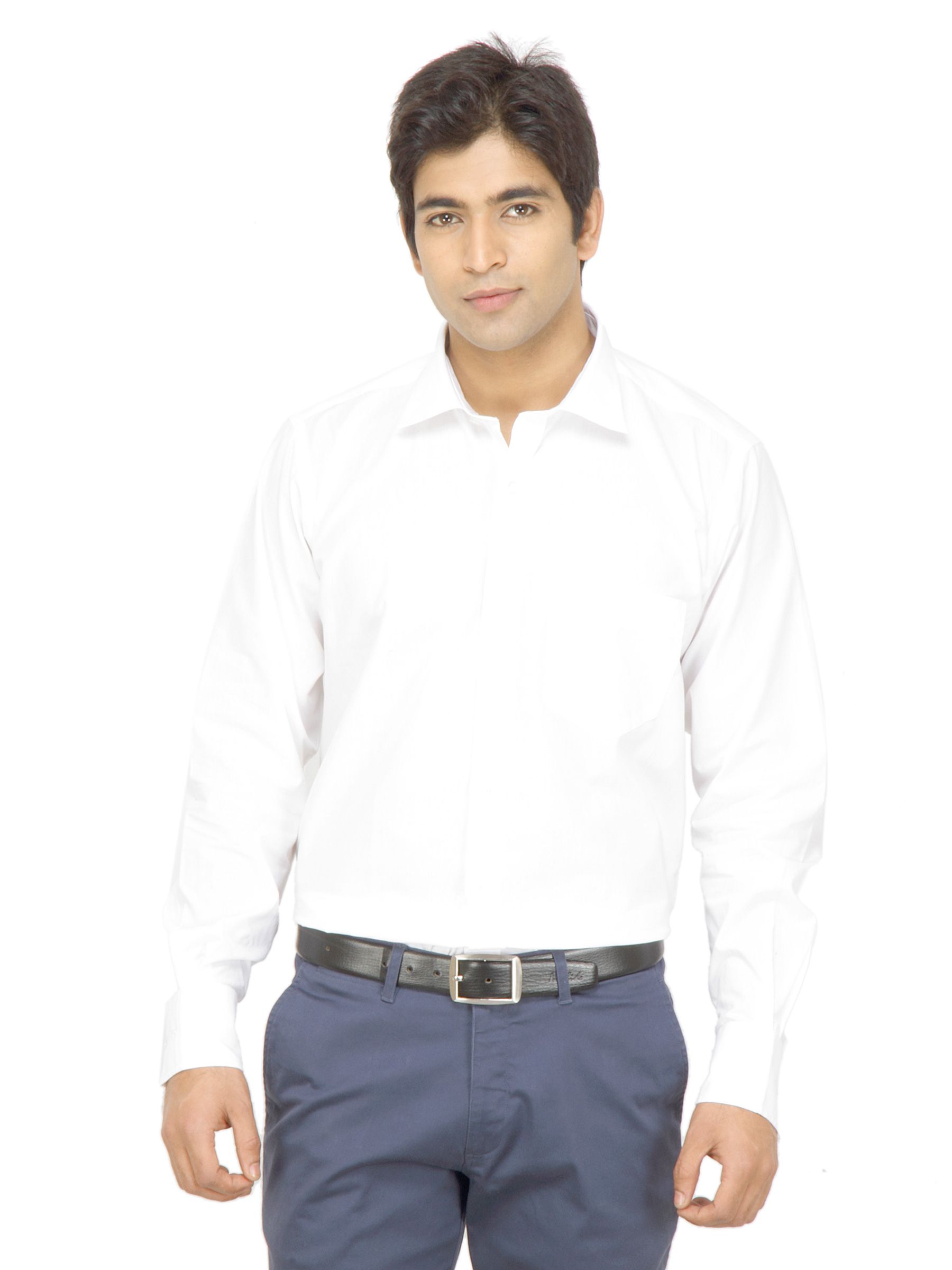 Genesis White Formal Shirt