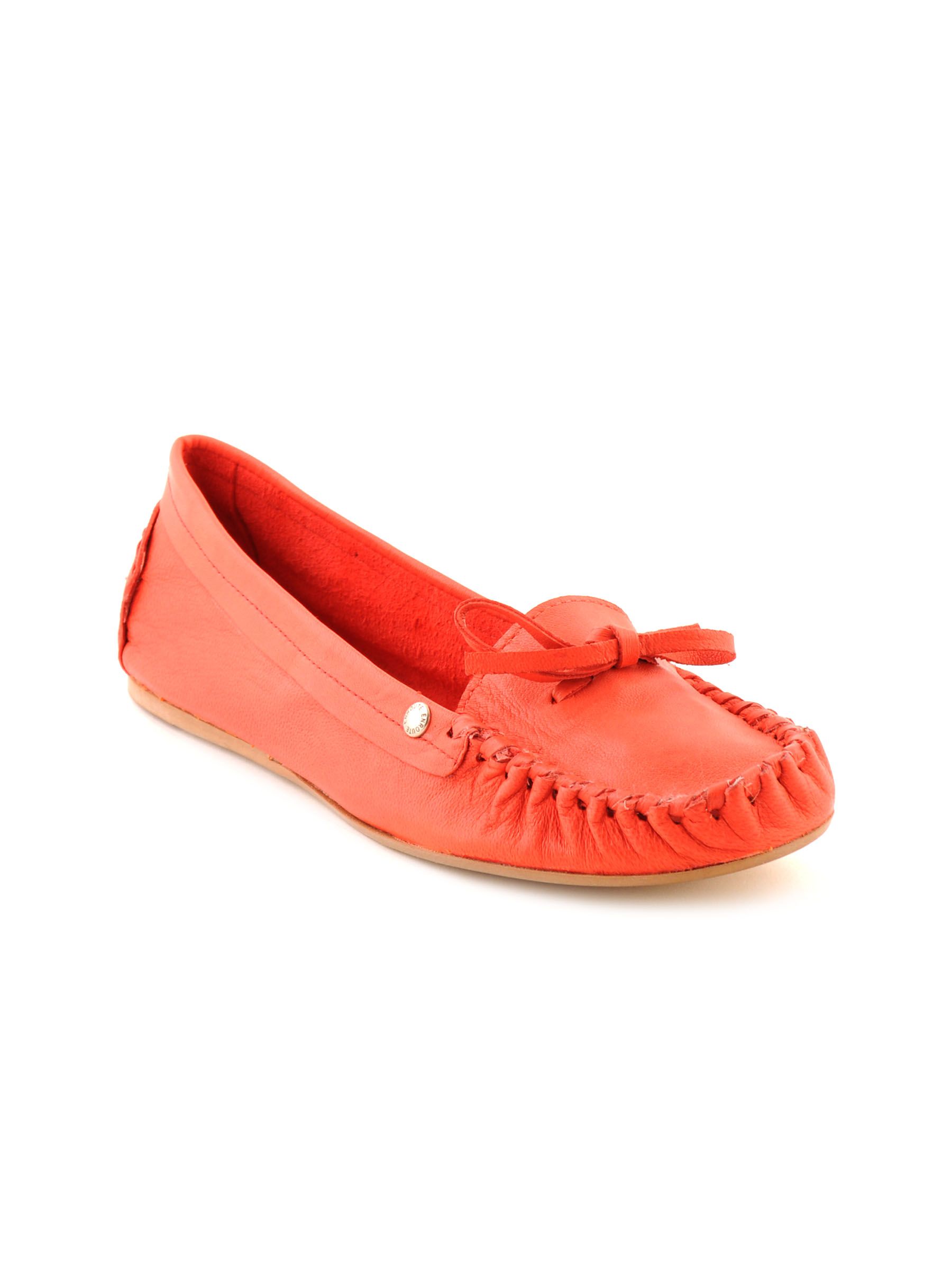 Enroute Women Casual  Coral Red Casual Shoes