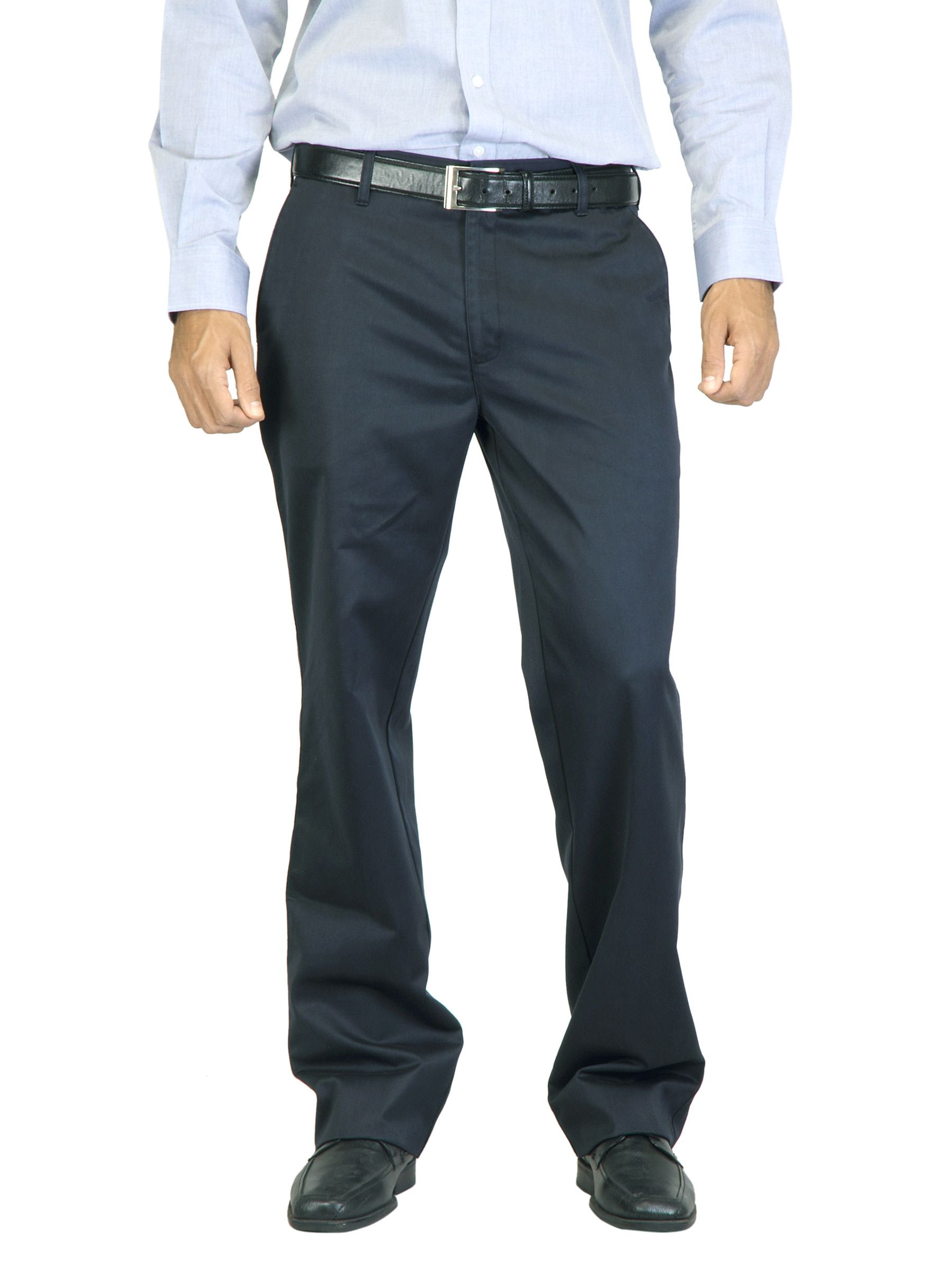 Indigo Nation Men Solid Blue Trousers