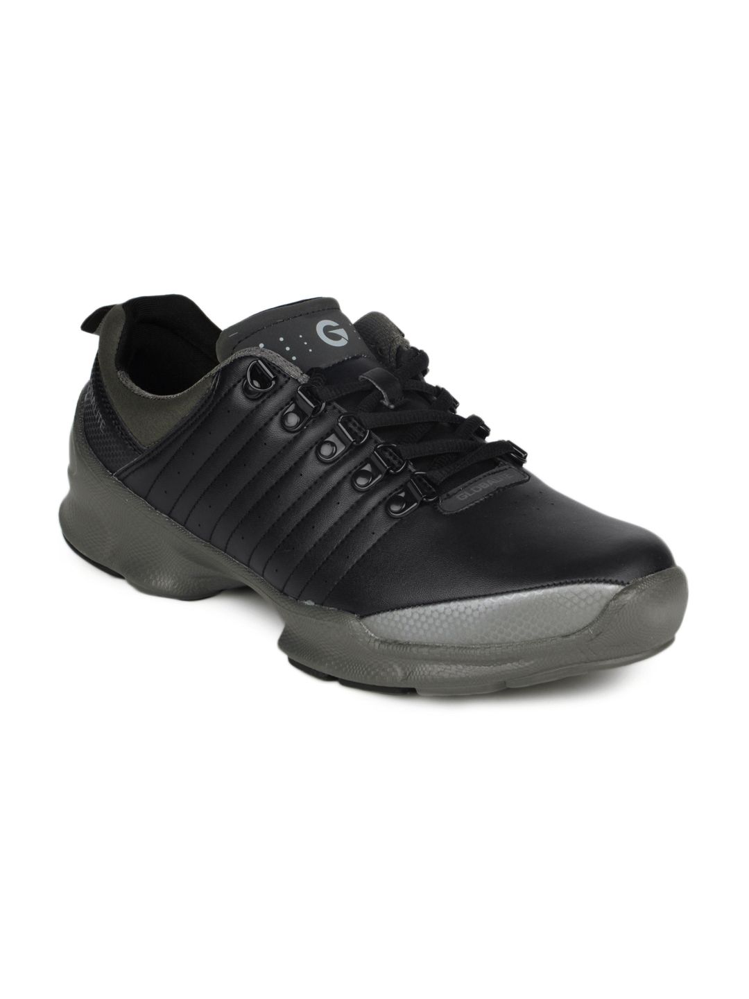 Globalite Men Black & Grey Eclipse Shoes