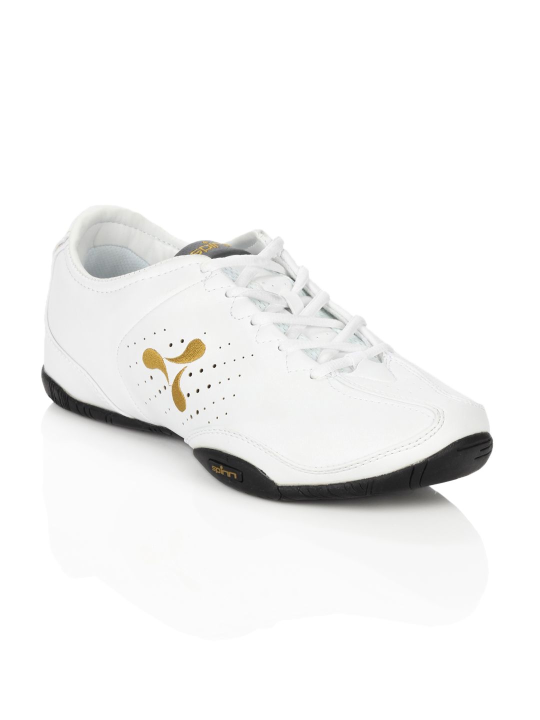 Spinn Men Brash White Shoes