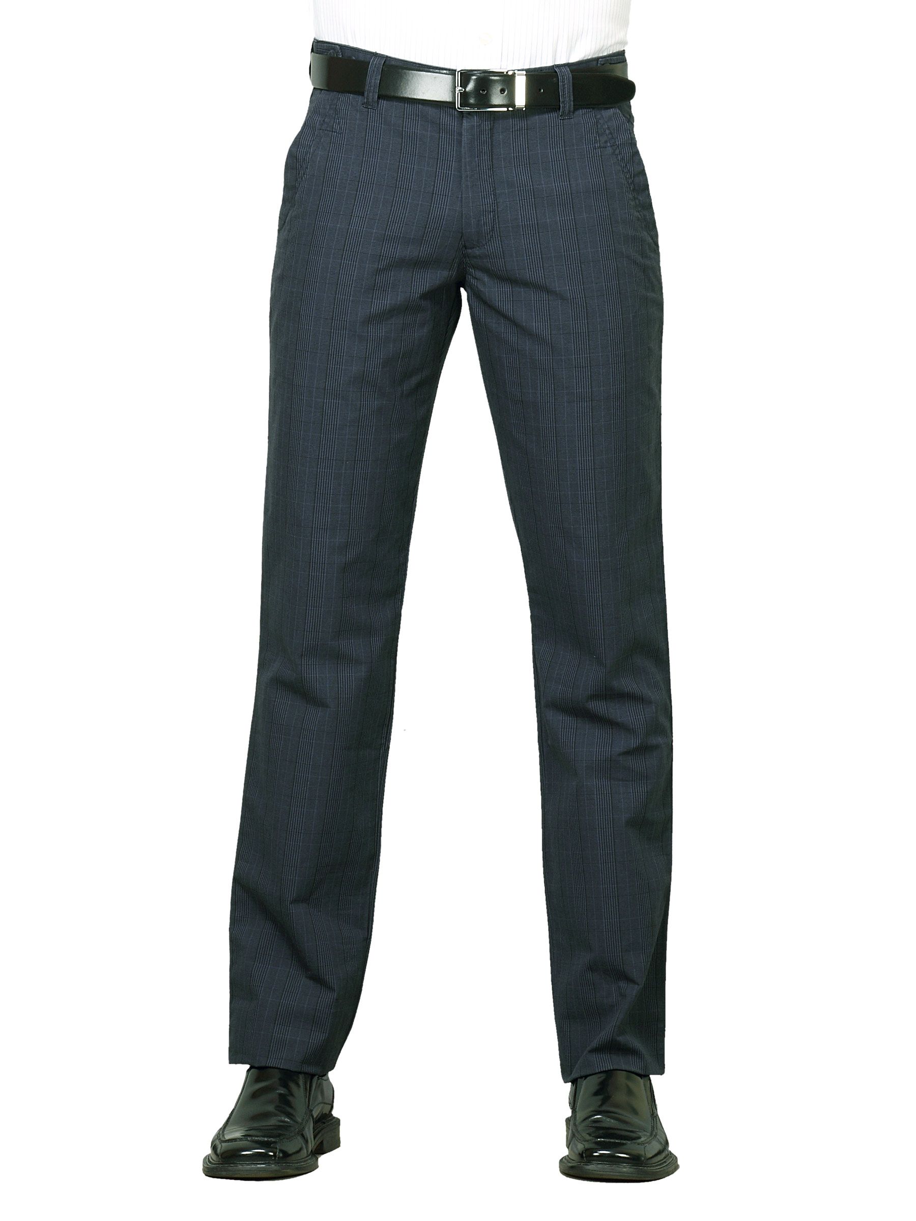 Scullers Men Scul Navy Blue Trousers