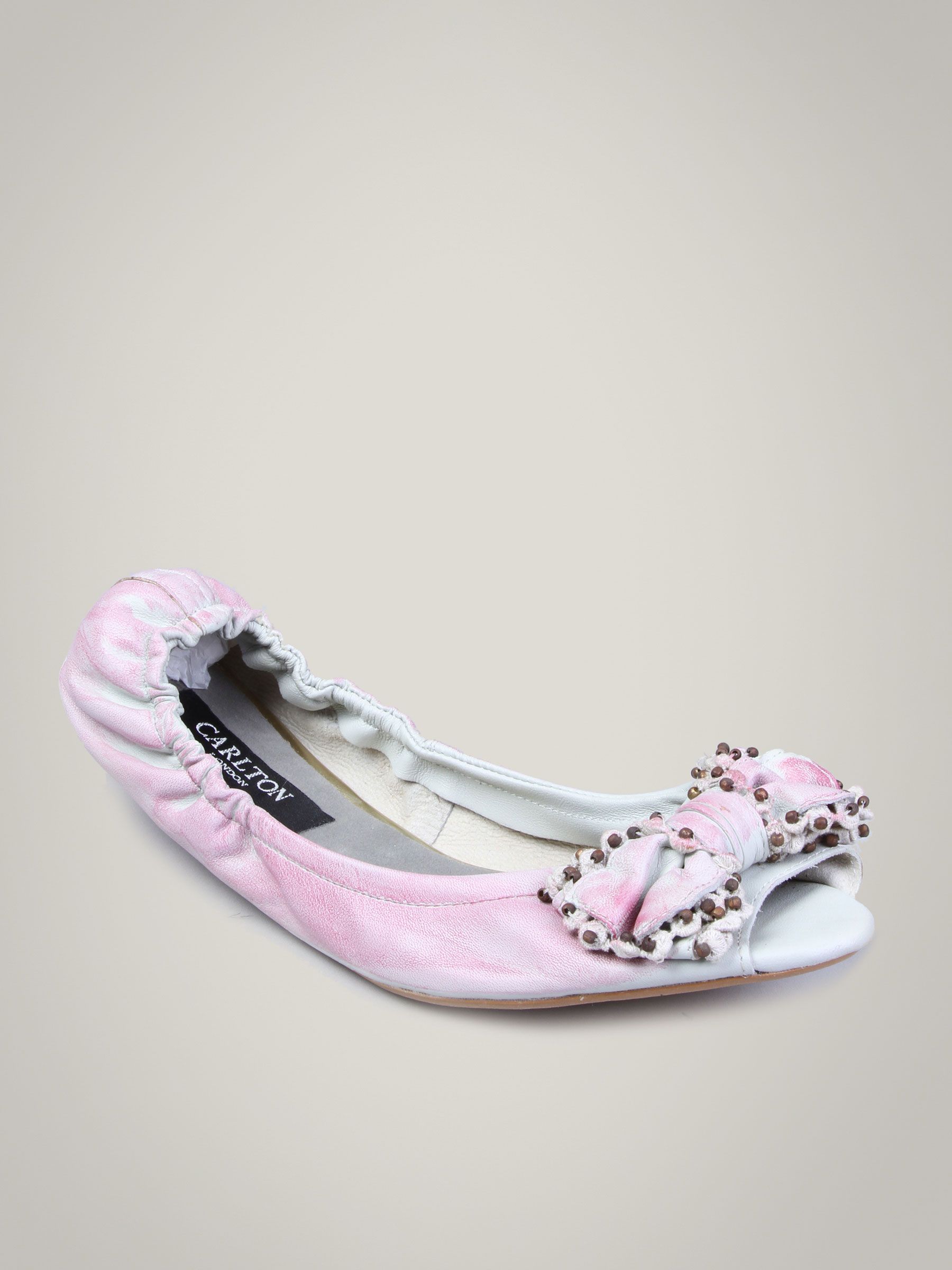 Carlton London Women Pink Ballerinas Shoe