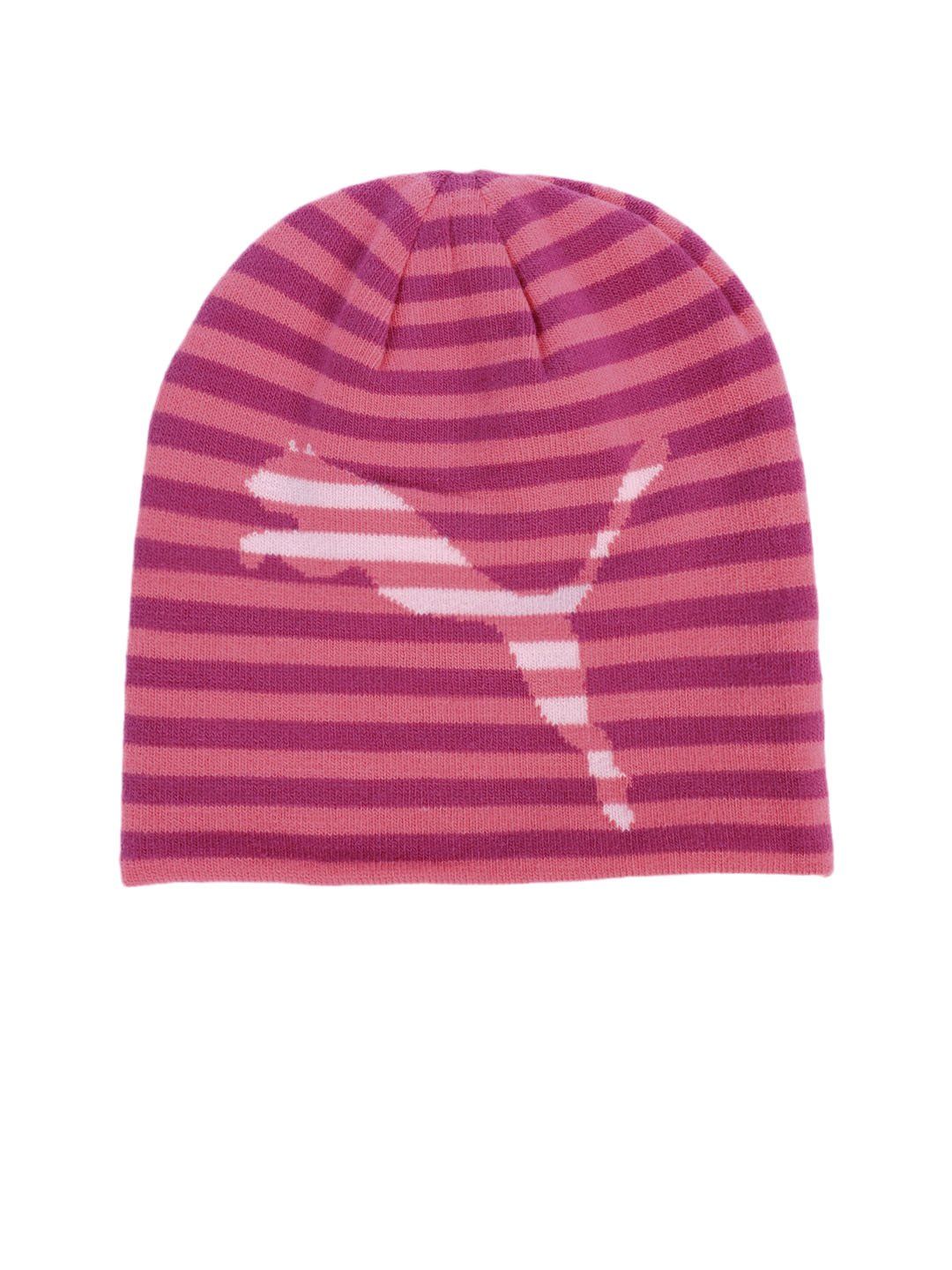 Puma Women Conrad Reversible Pink Beanie Cap