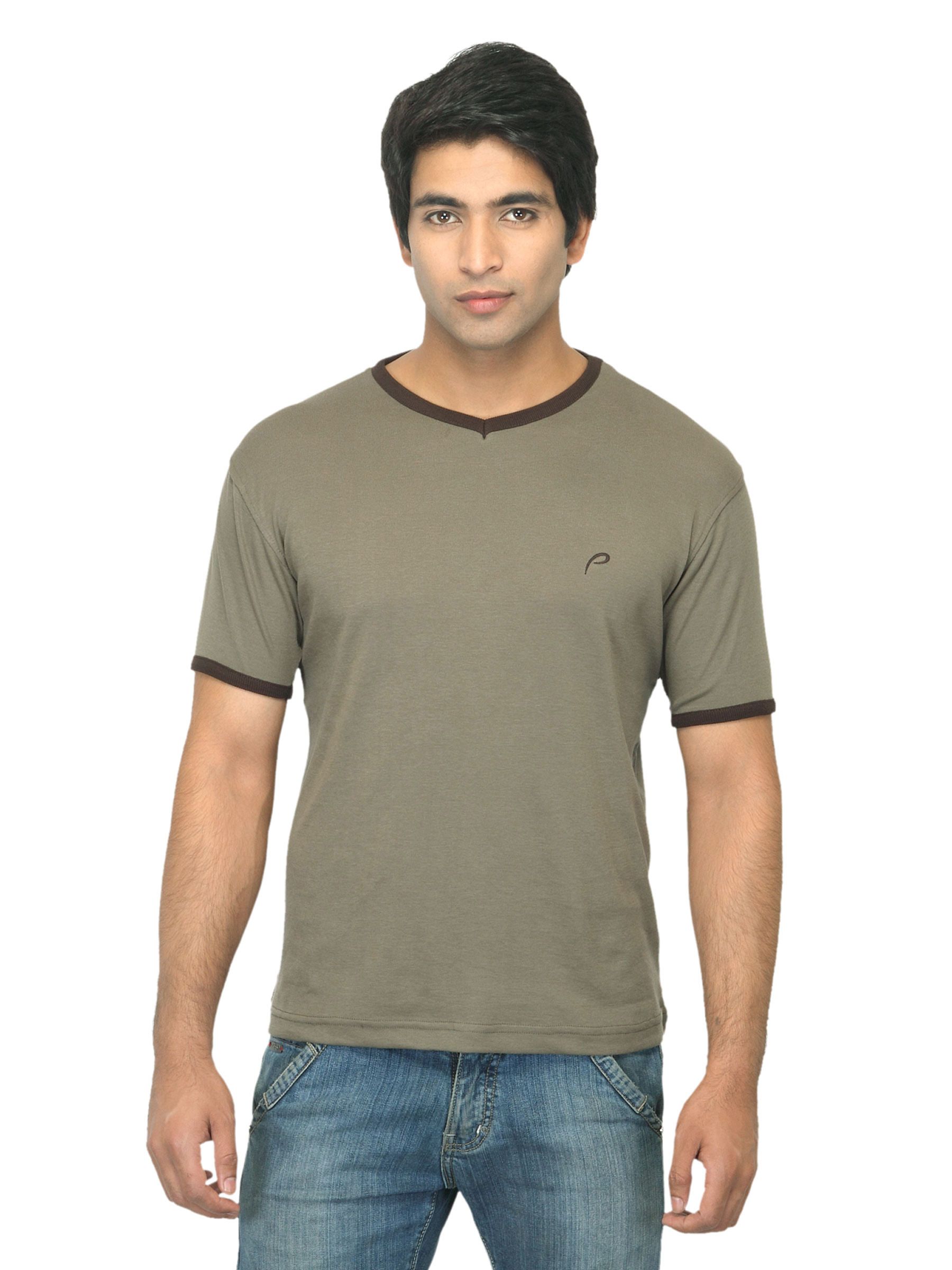 Proline Men Olive T-shirt
