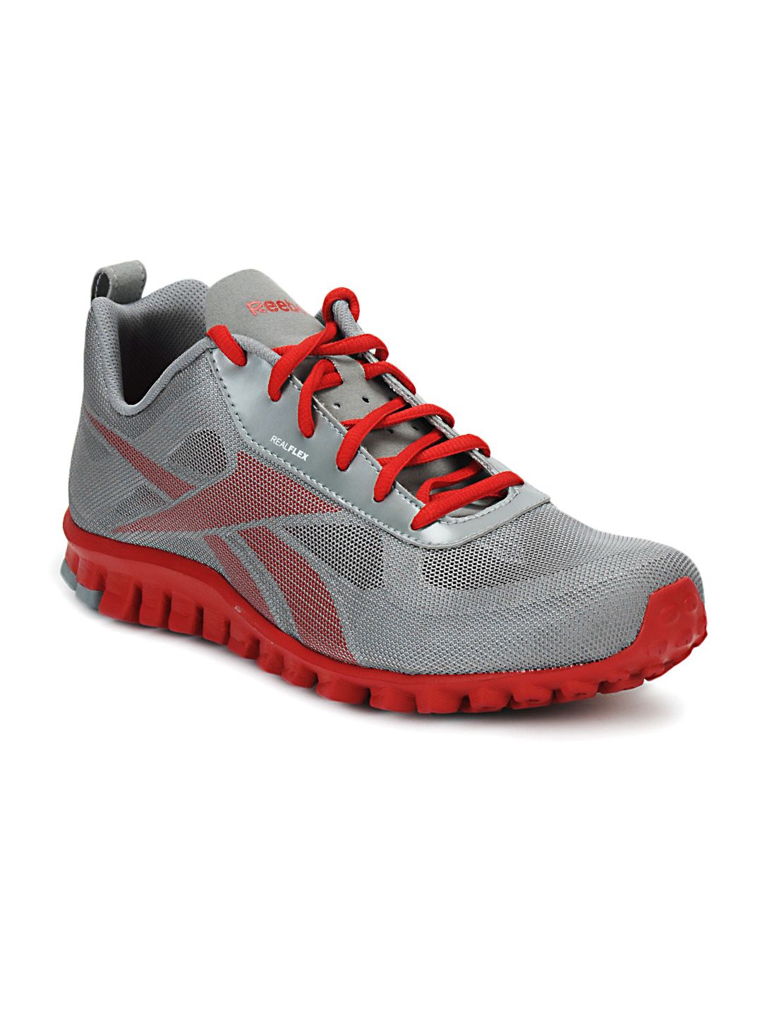 Reebok Men Grey Realflex Breeze Sports Shoes