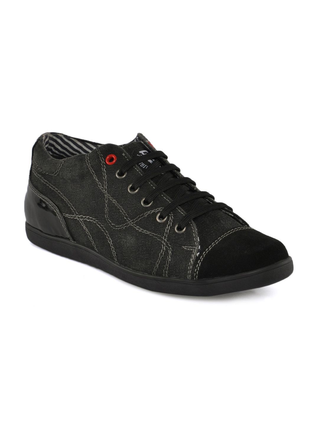 Flying Machine Men Black Casual Shoes