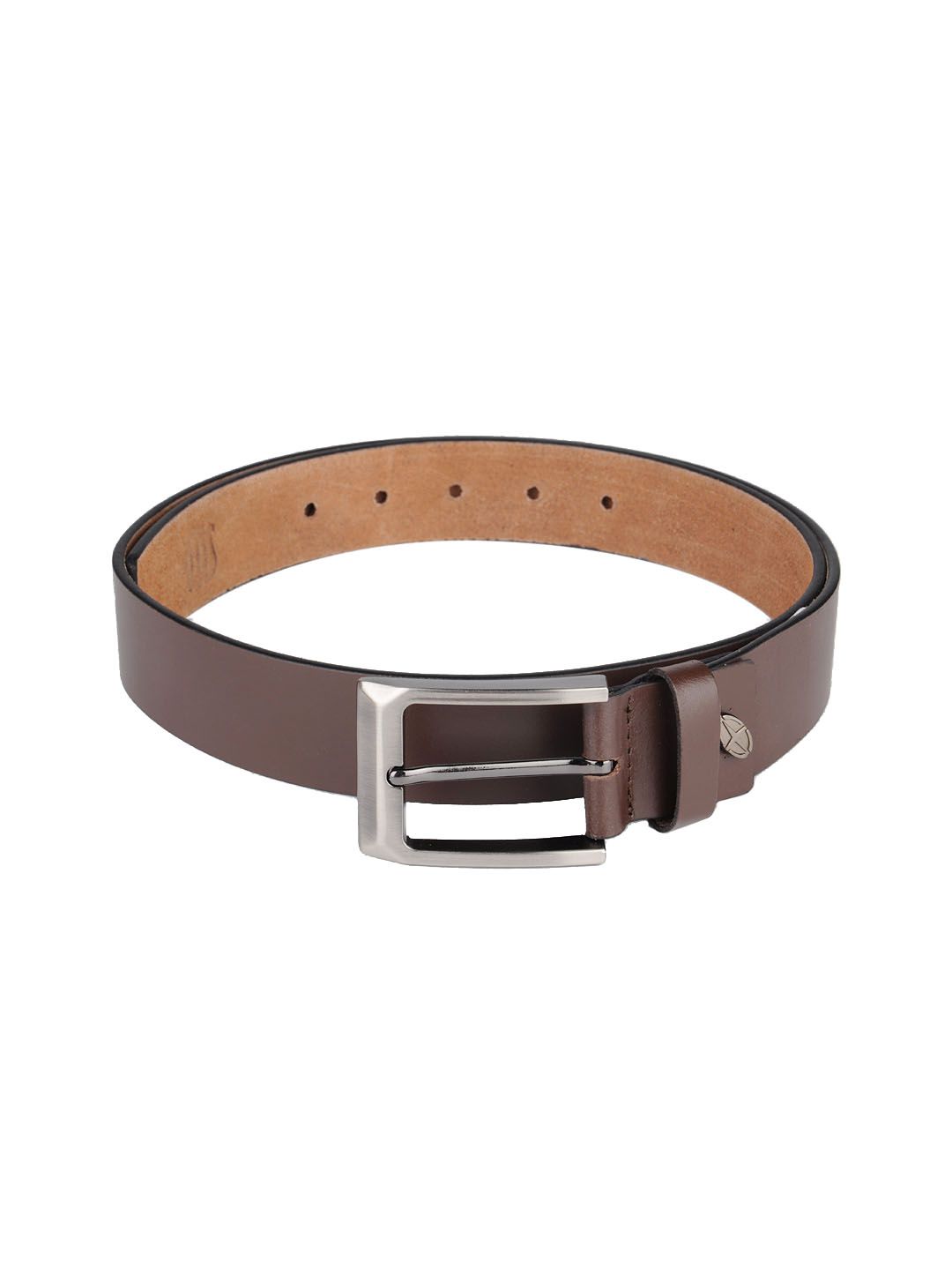 OTLS Men Brown Leather Belt